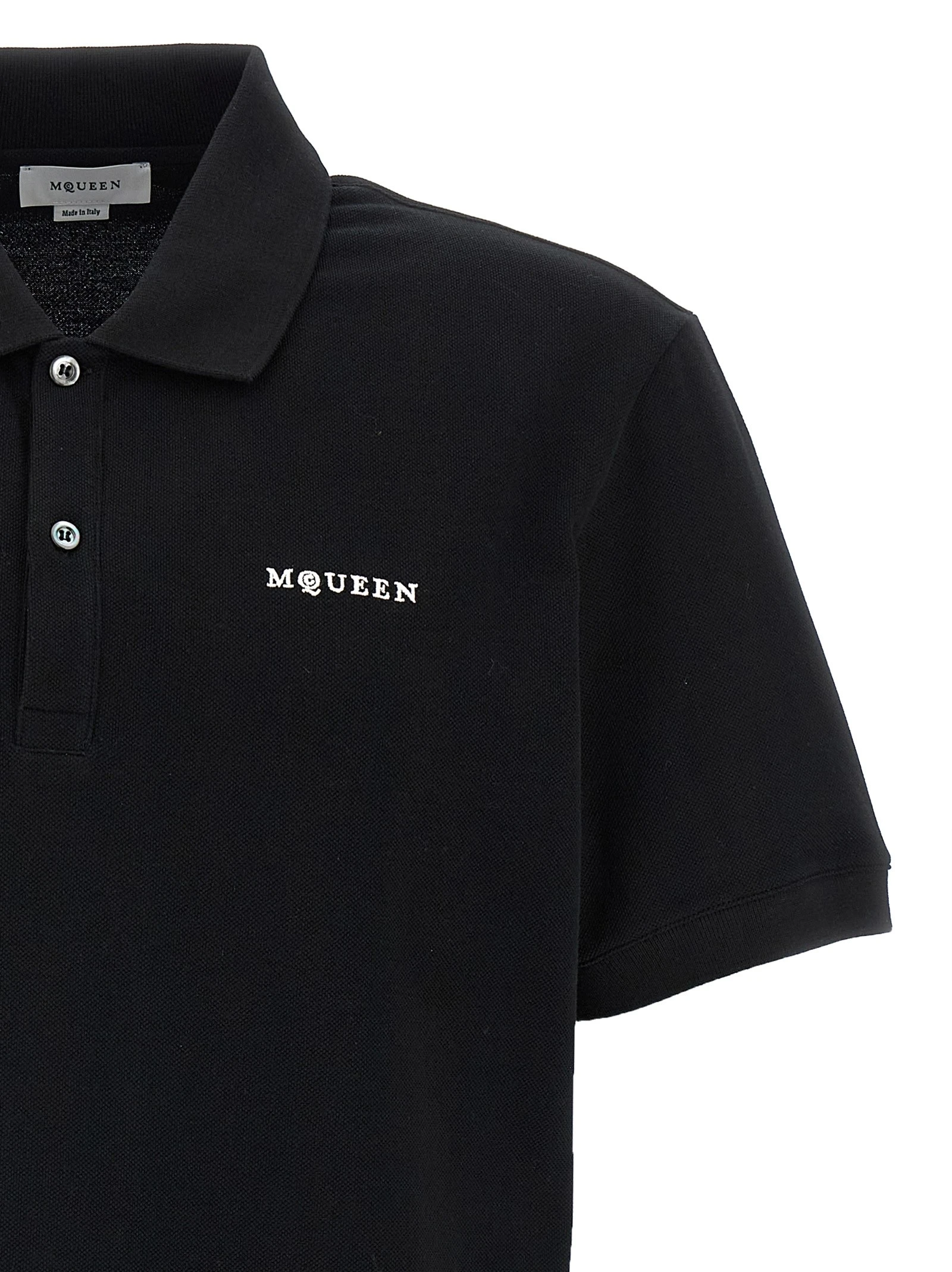 Logo embroidery polo shirt