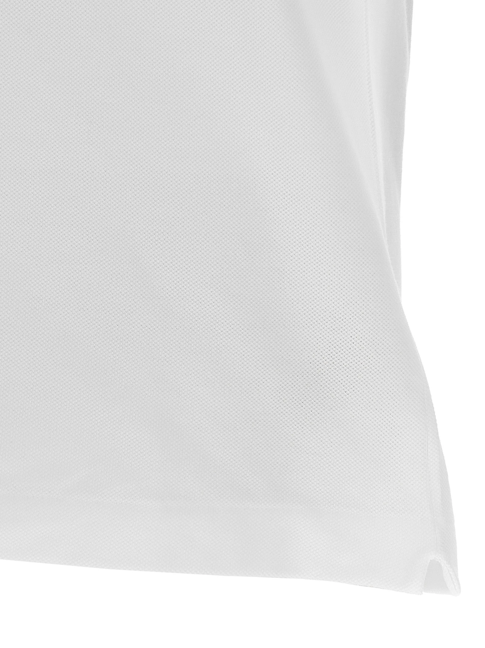 Logo patch polo shirt