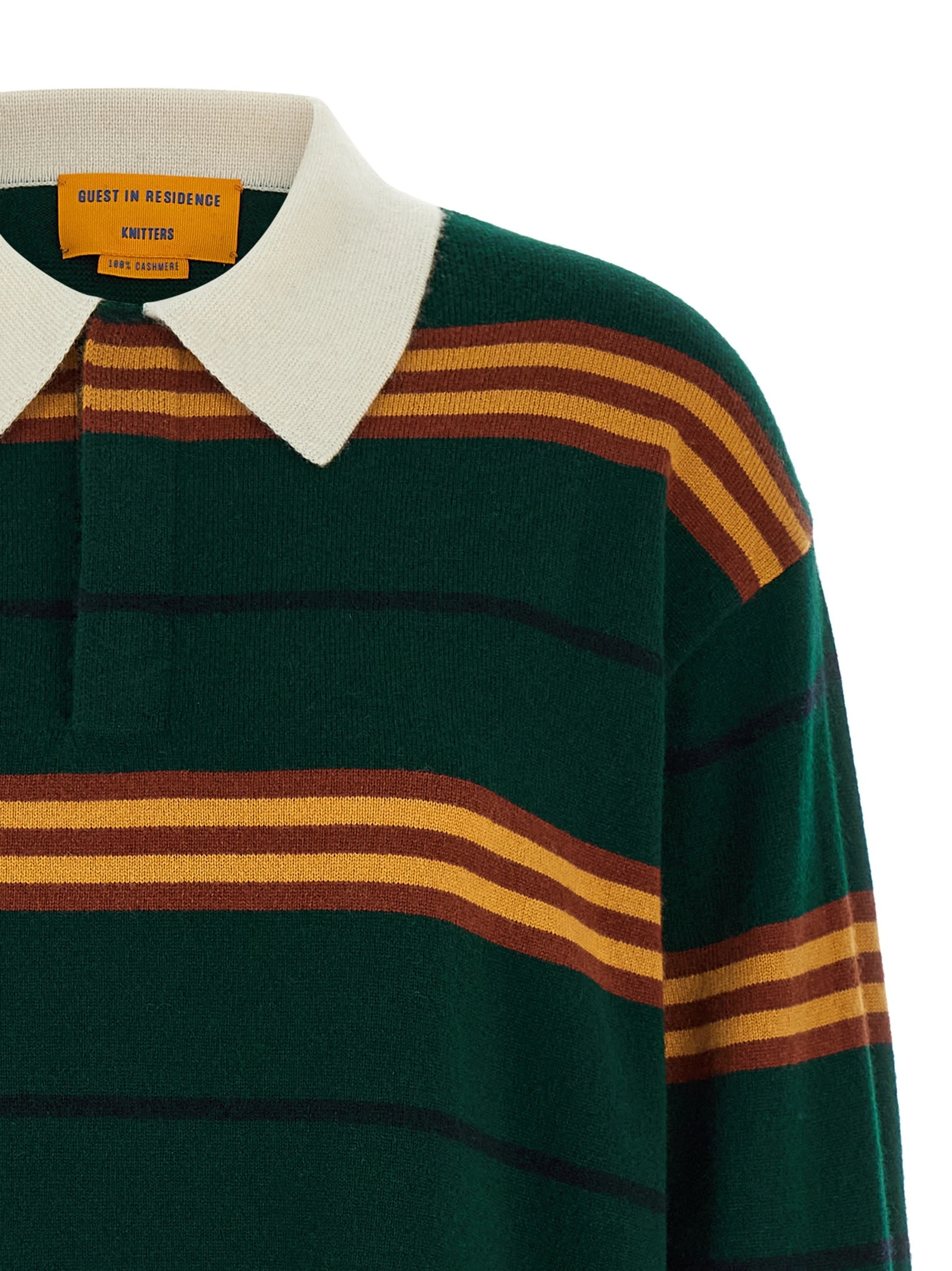 'Striped Rugby' polo shirt