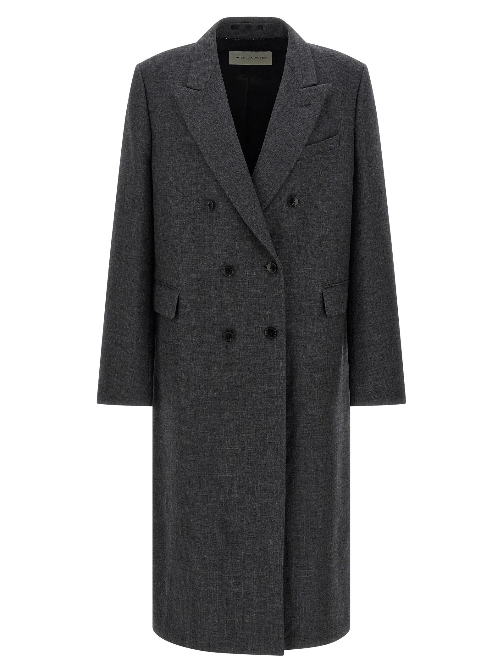 Double-breasted coat