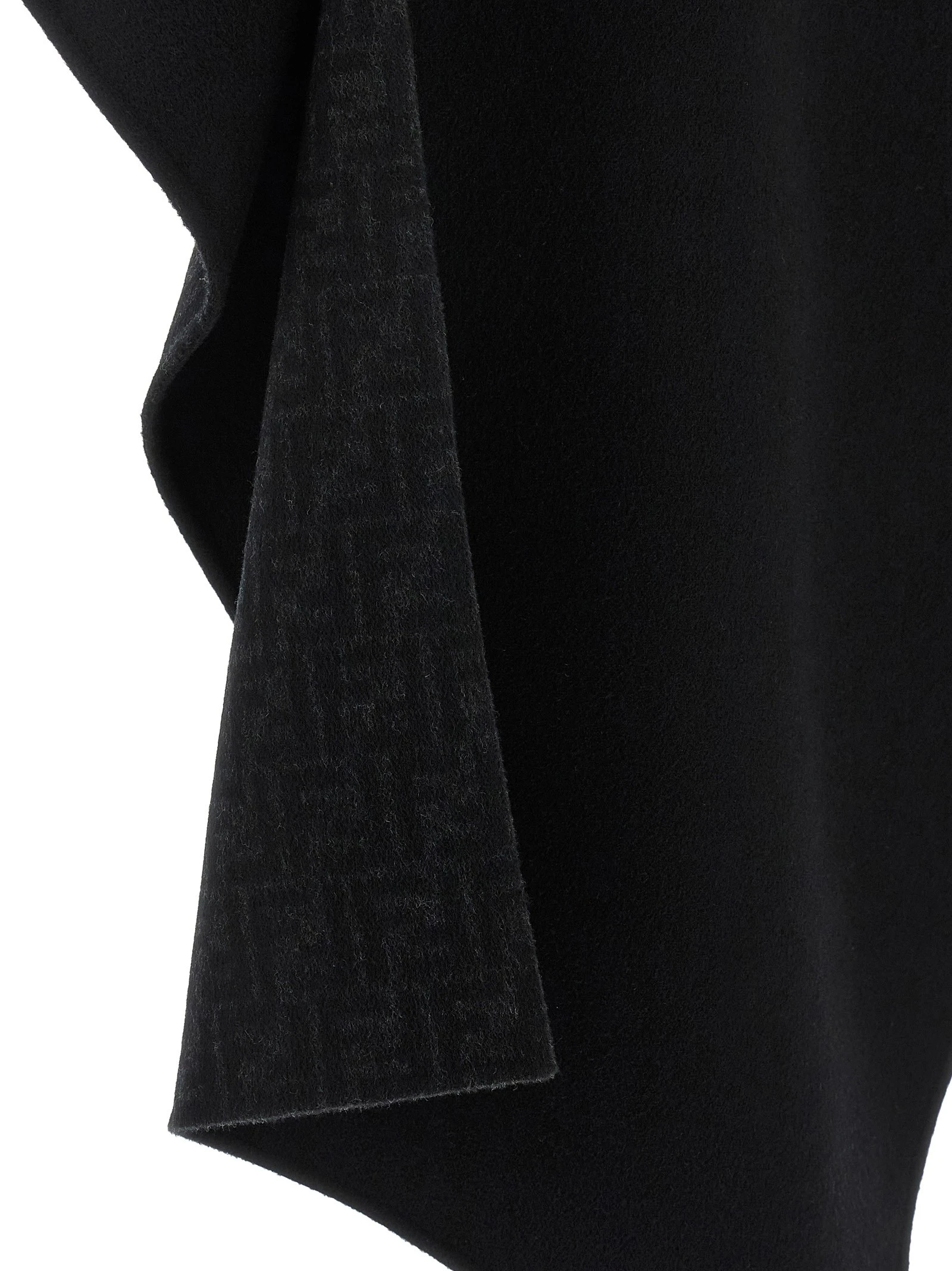 'Double wool' cape