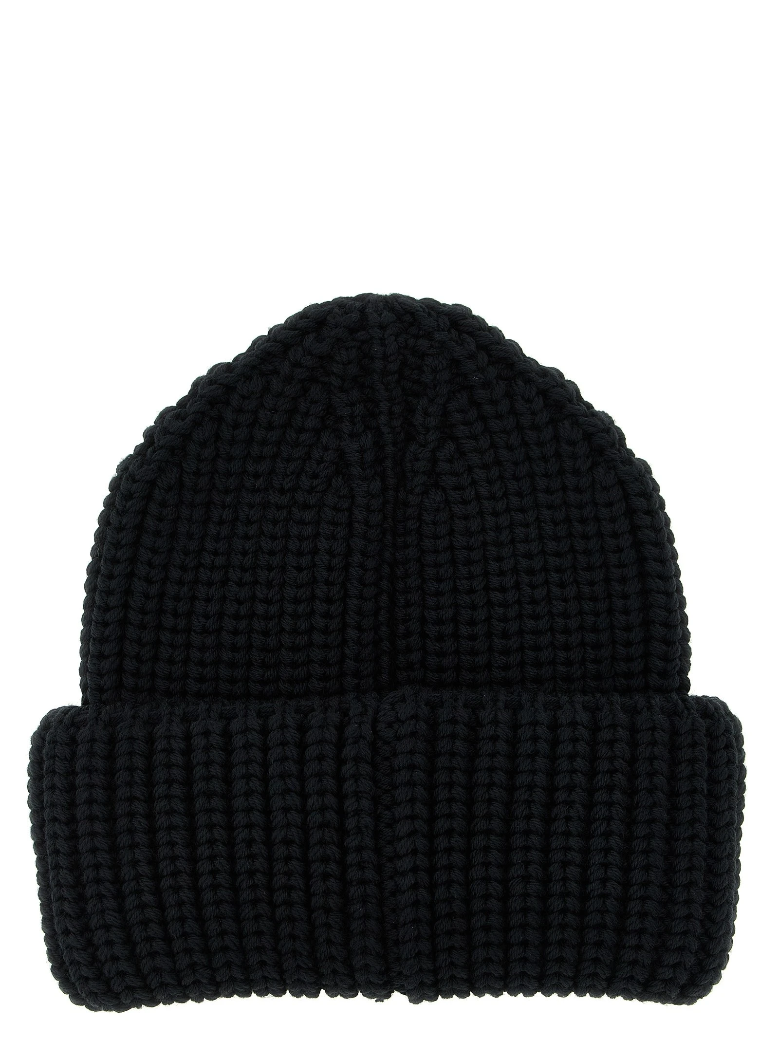 Logo patch beanie