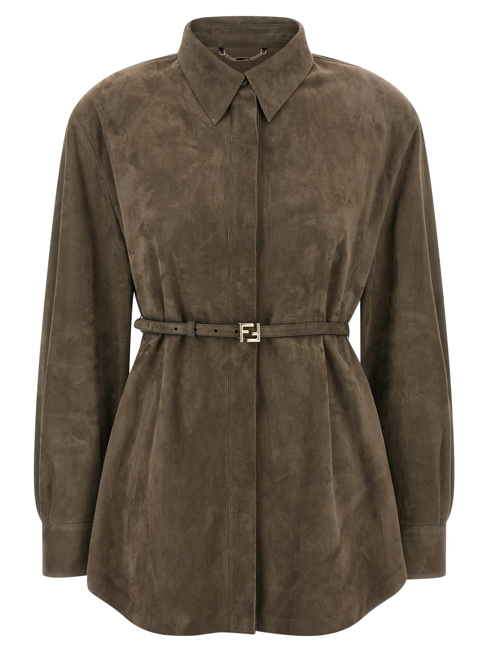 Suede shirt