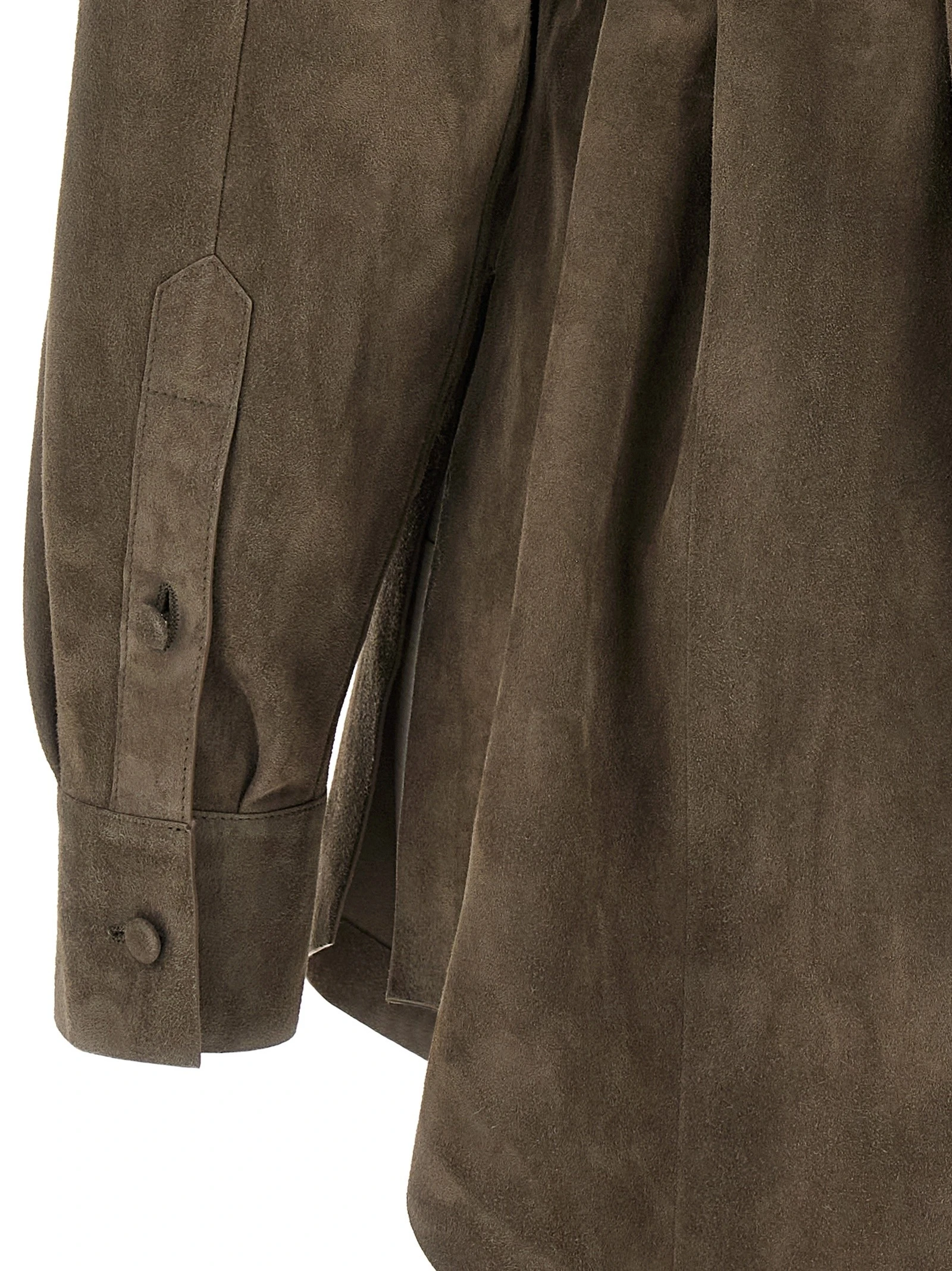 Suede shirt