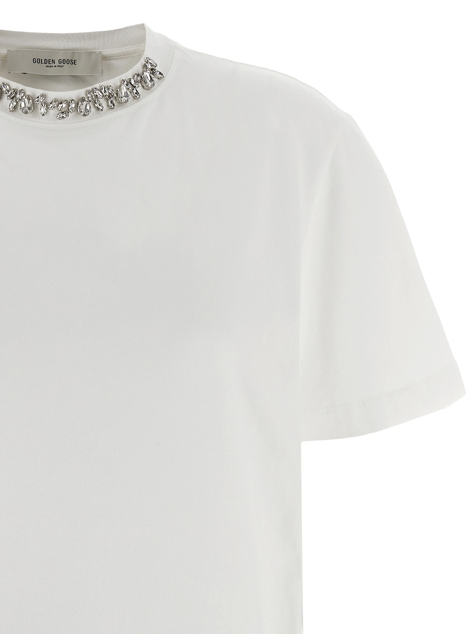 Crystal crew neck t-shirt