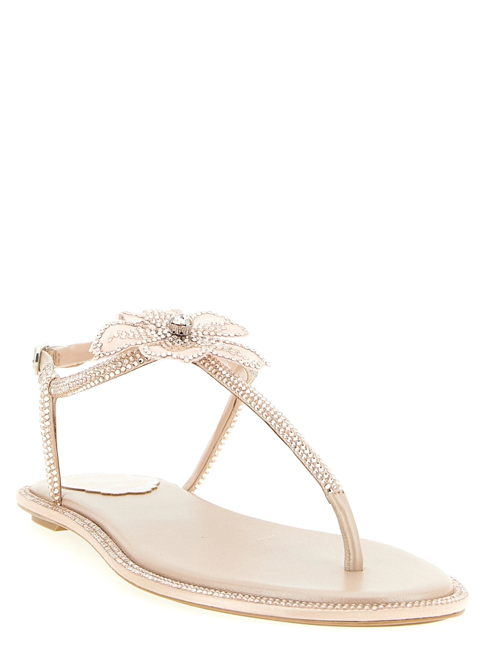 'Peach Flower' sandals