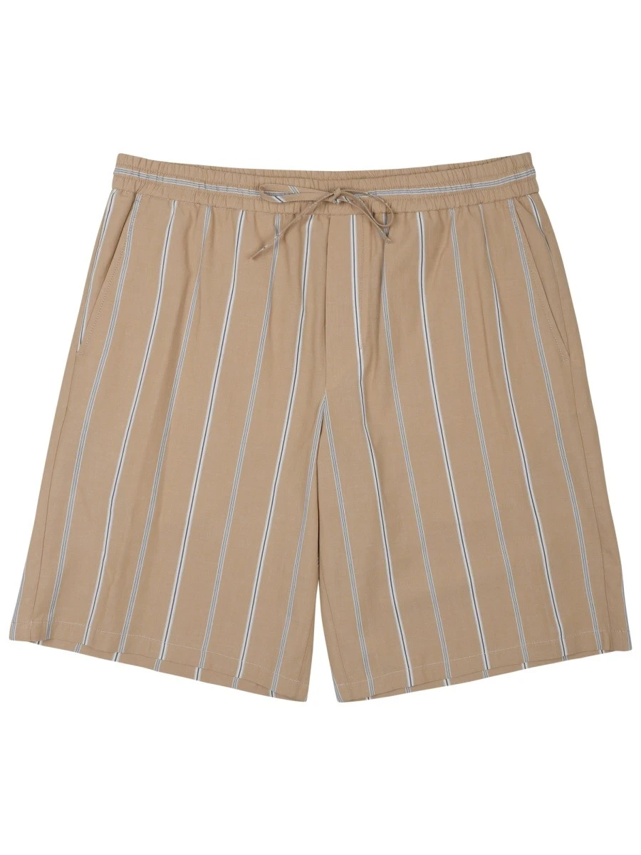 BERMUDA CON CINTURA ELASTICA IN COTONE