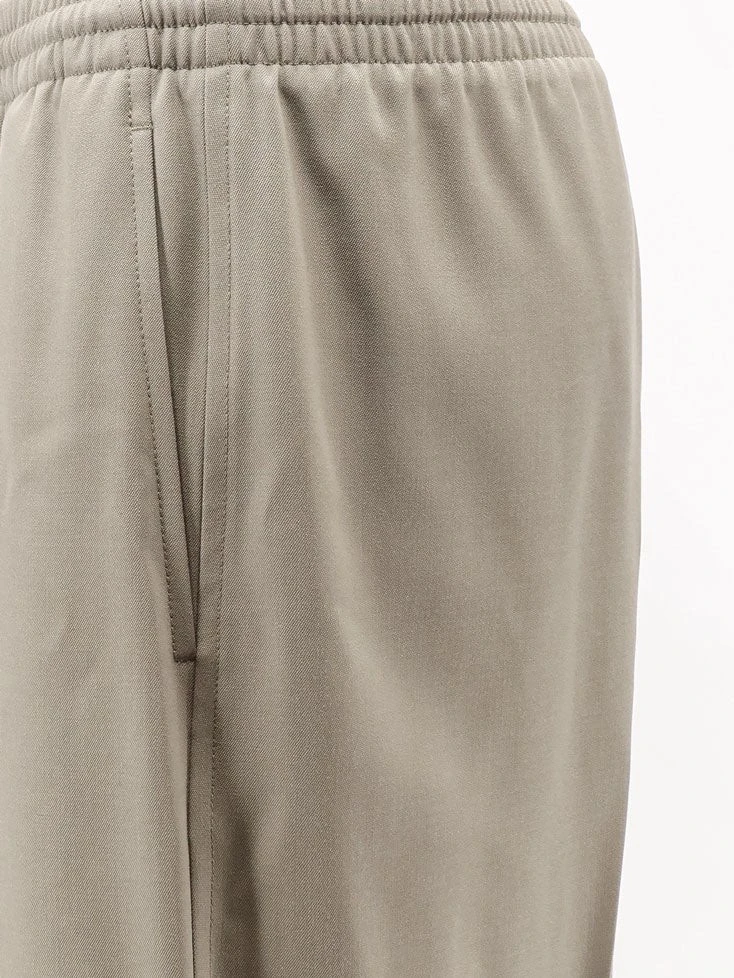 Light Wool trousers with drawstring
