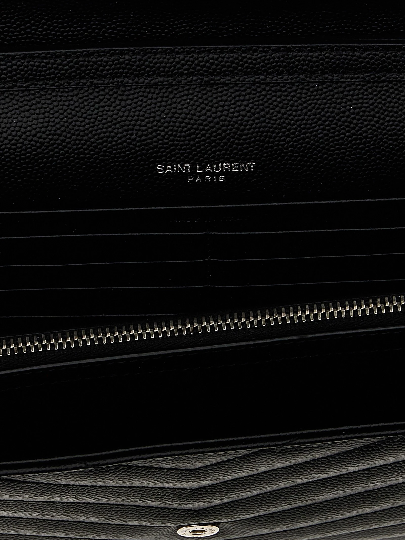 Cassandre Pochette grain-de-poudre leather crossbody bag
