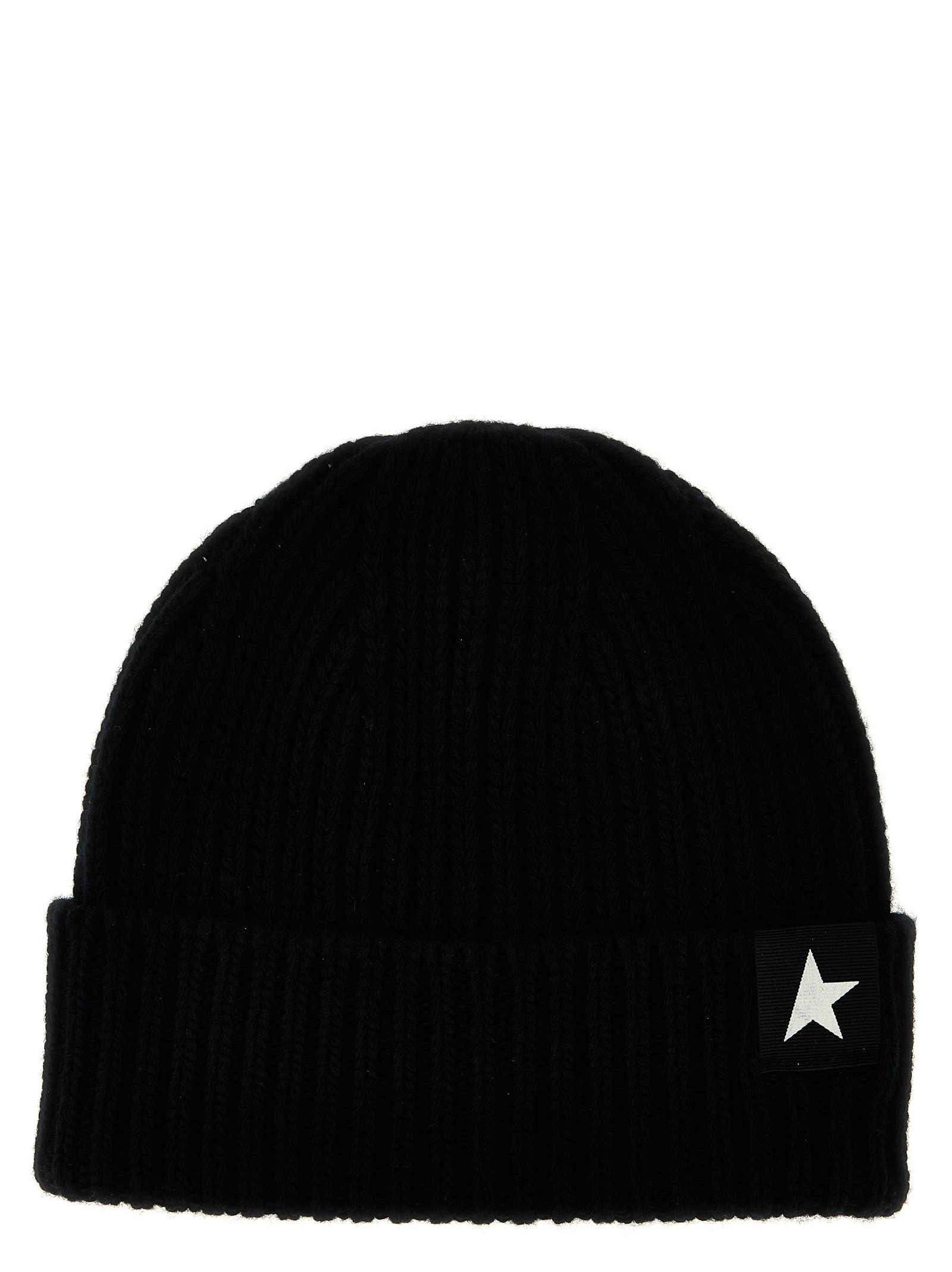 Logo label beanie