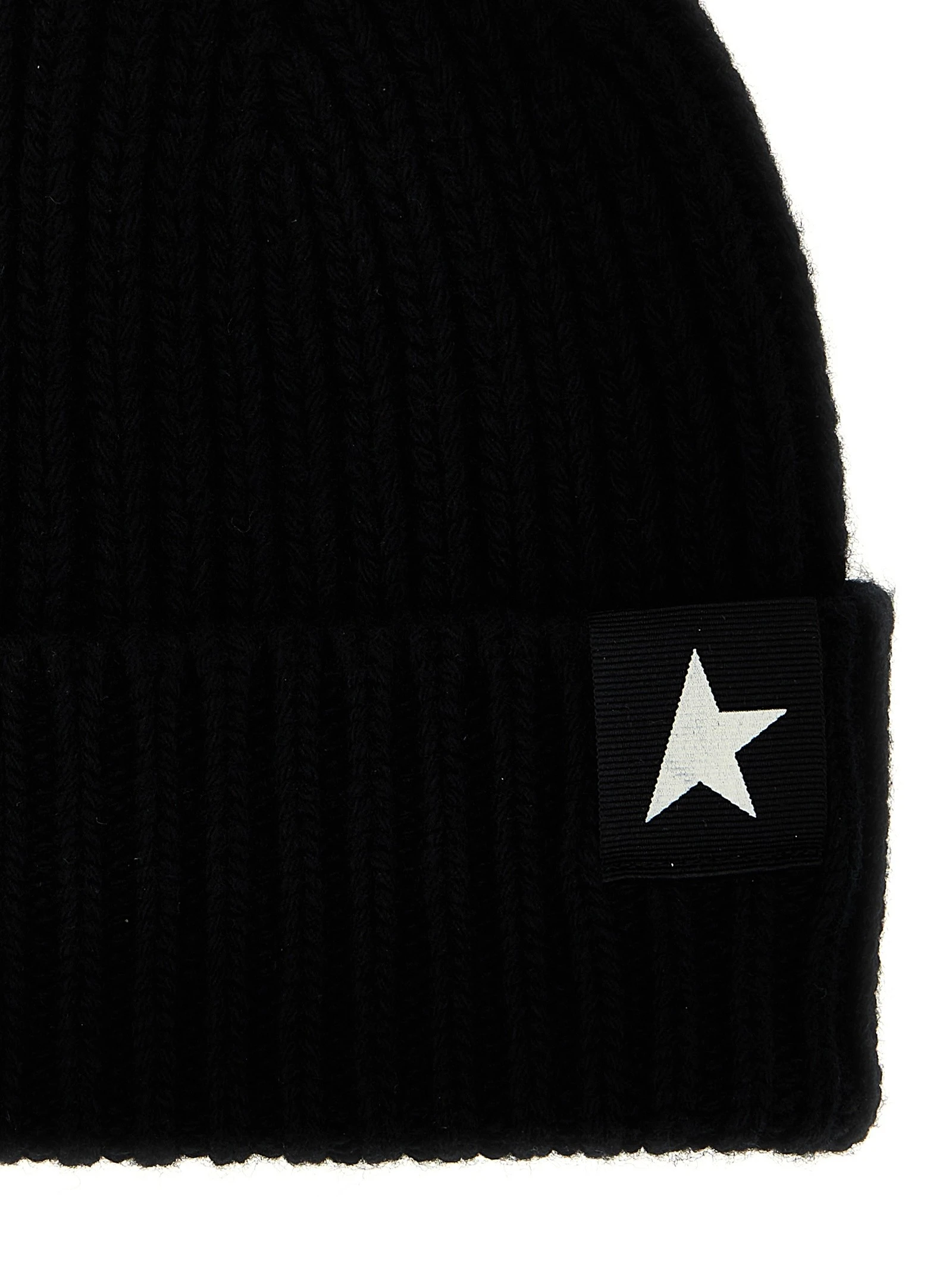 Logo label beanie