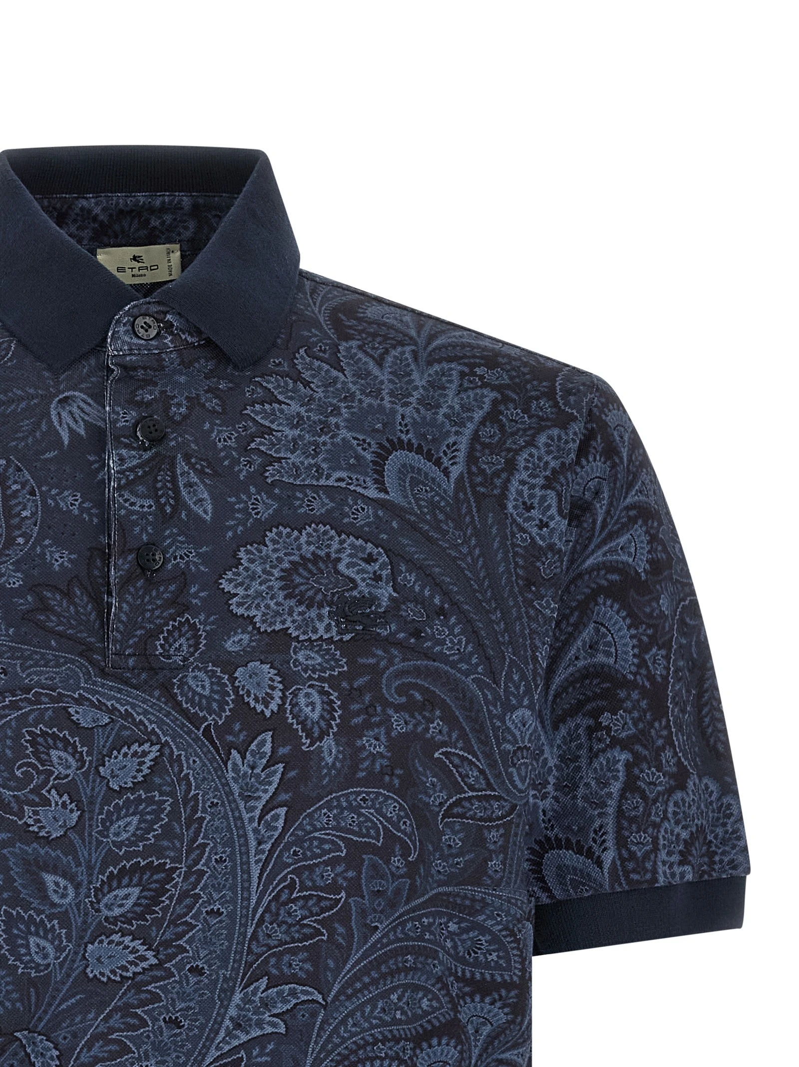 'Arnica Paisley' polo shirt