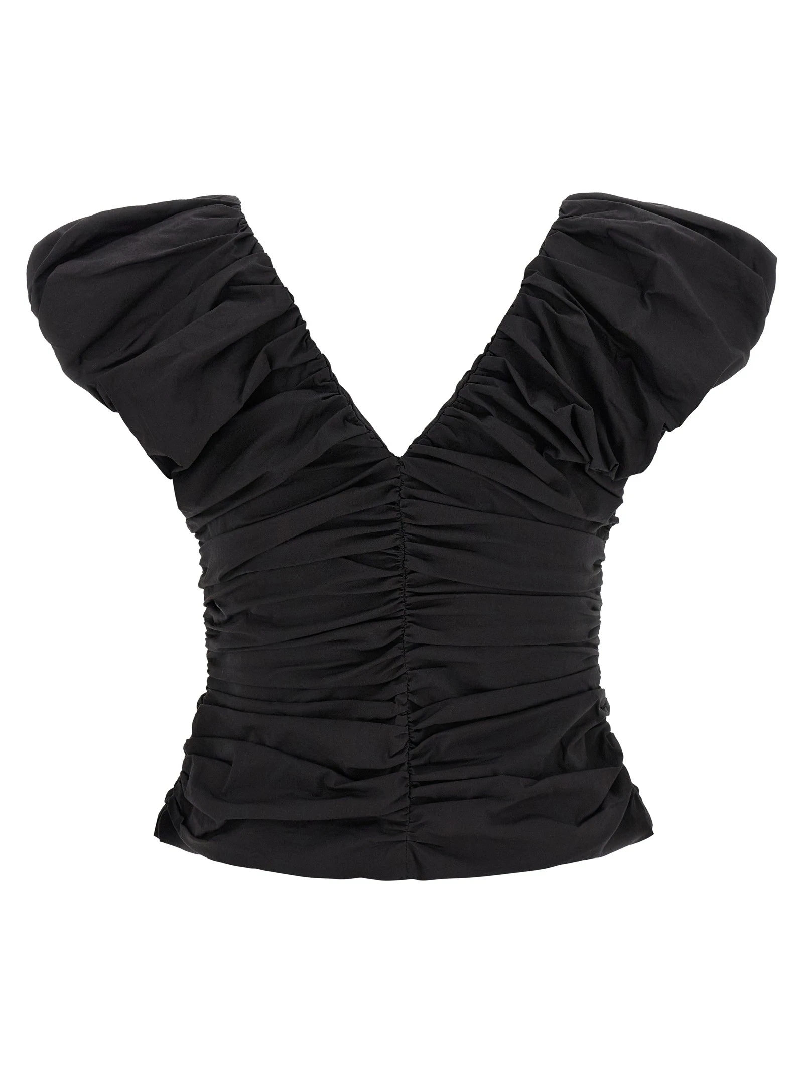 'Black Ruched' top