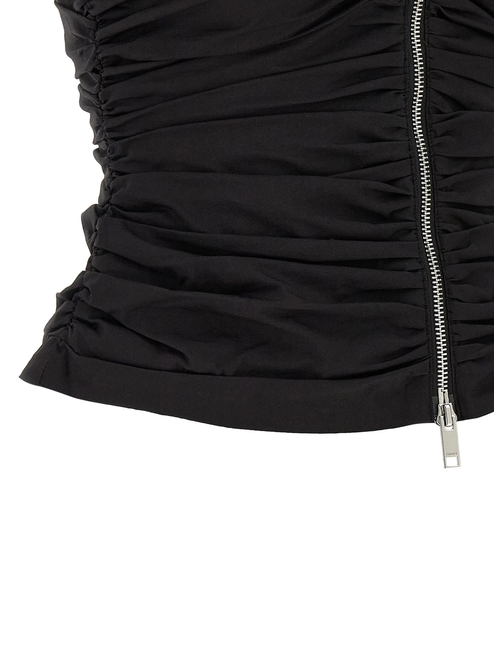 'Black Ruched' top