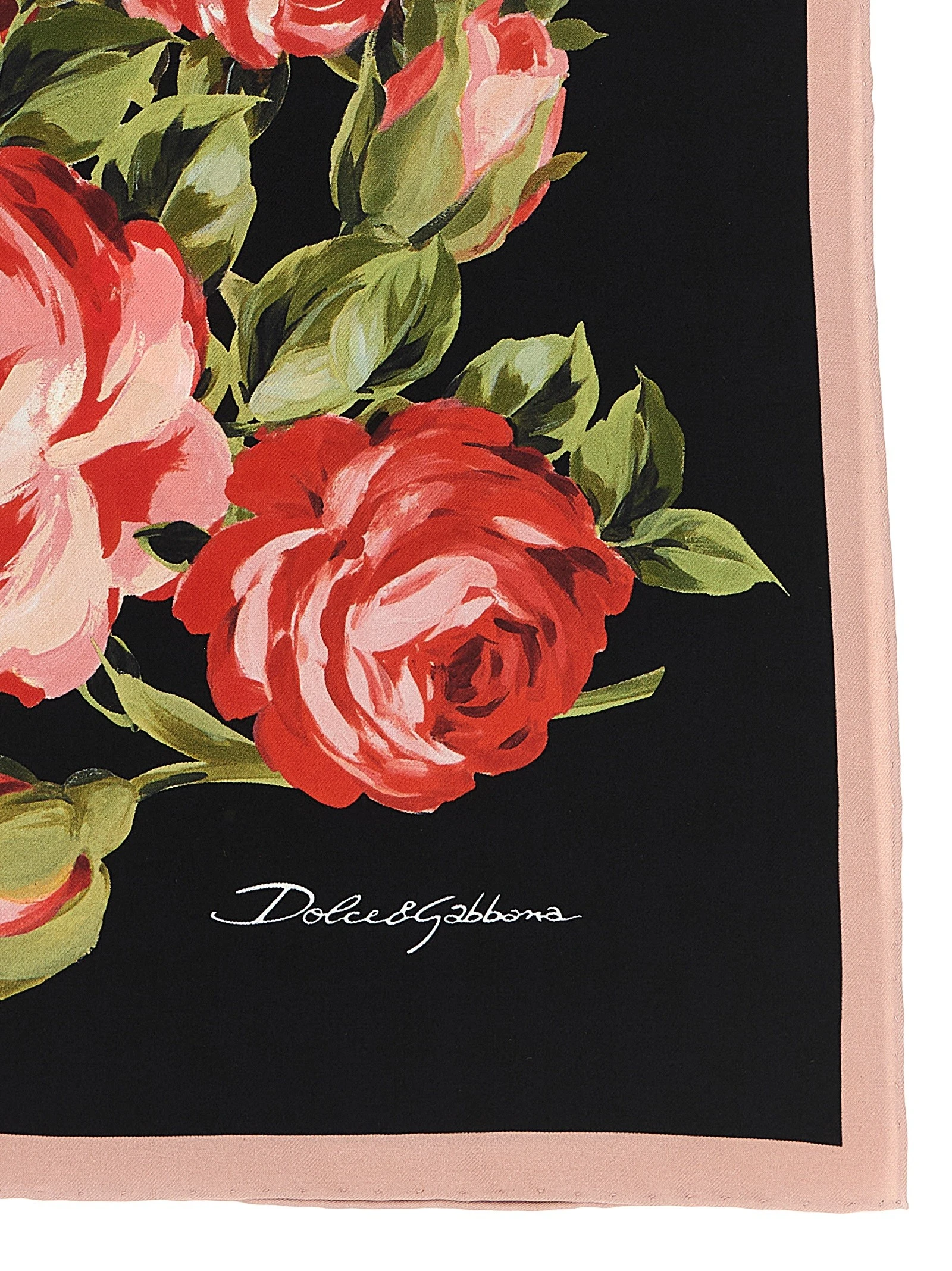 'Bouquet Rose' scarf