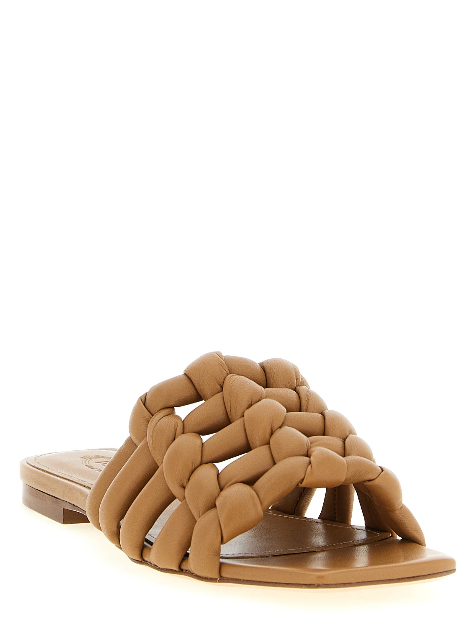 Nappa sandals