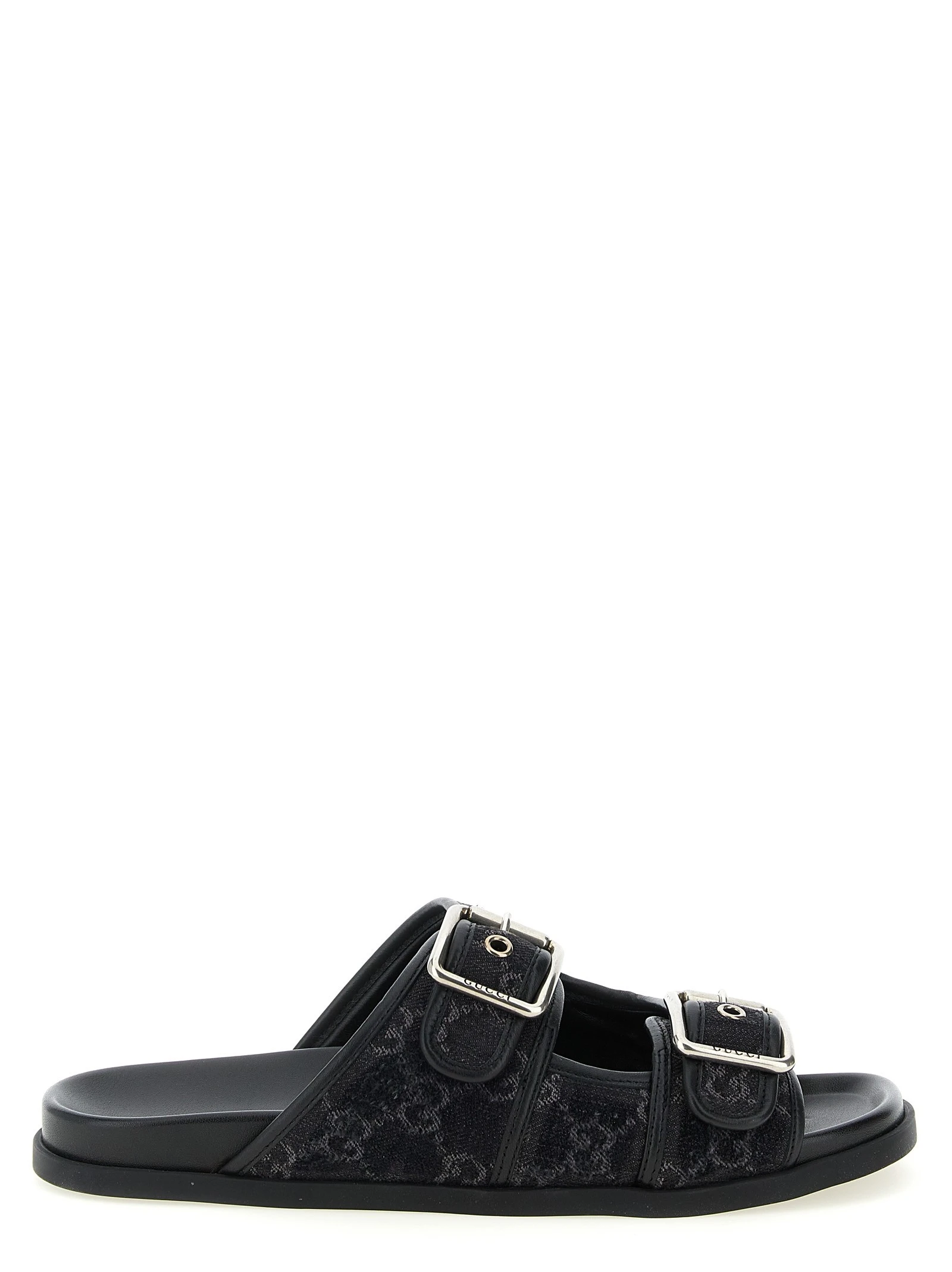 GG denim slides