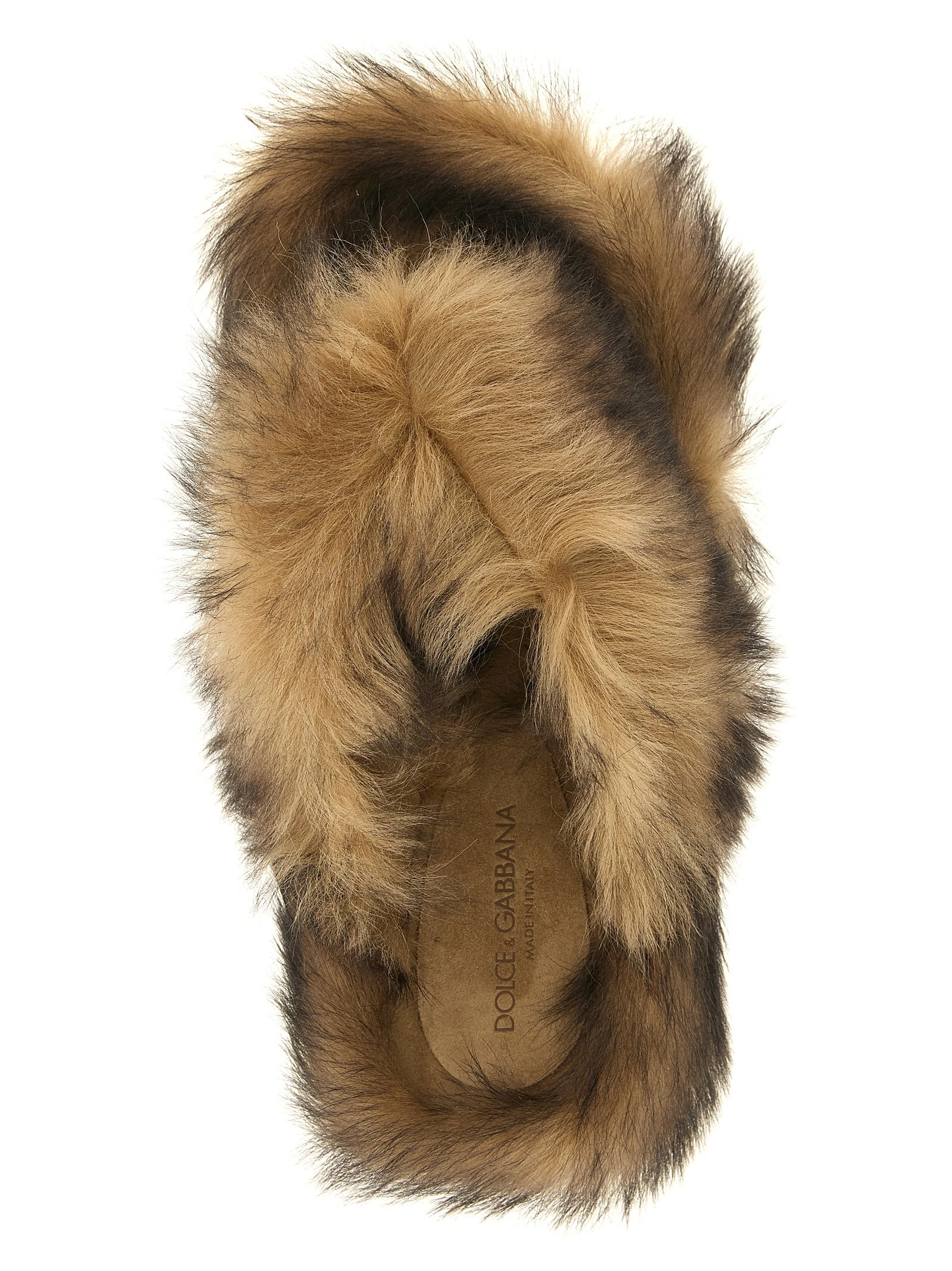Sheepskin sandals