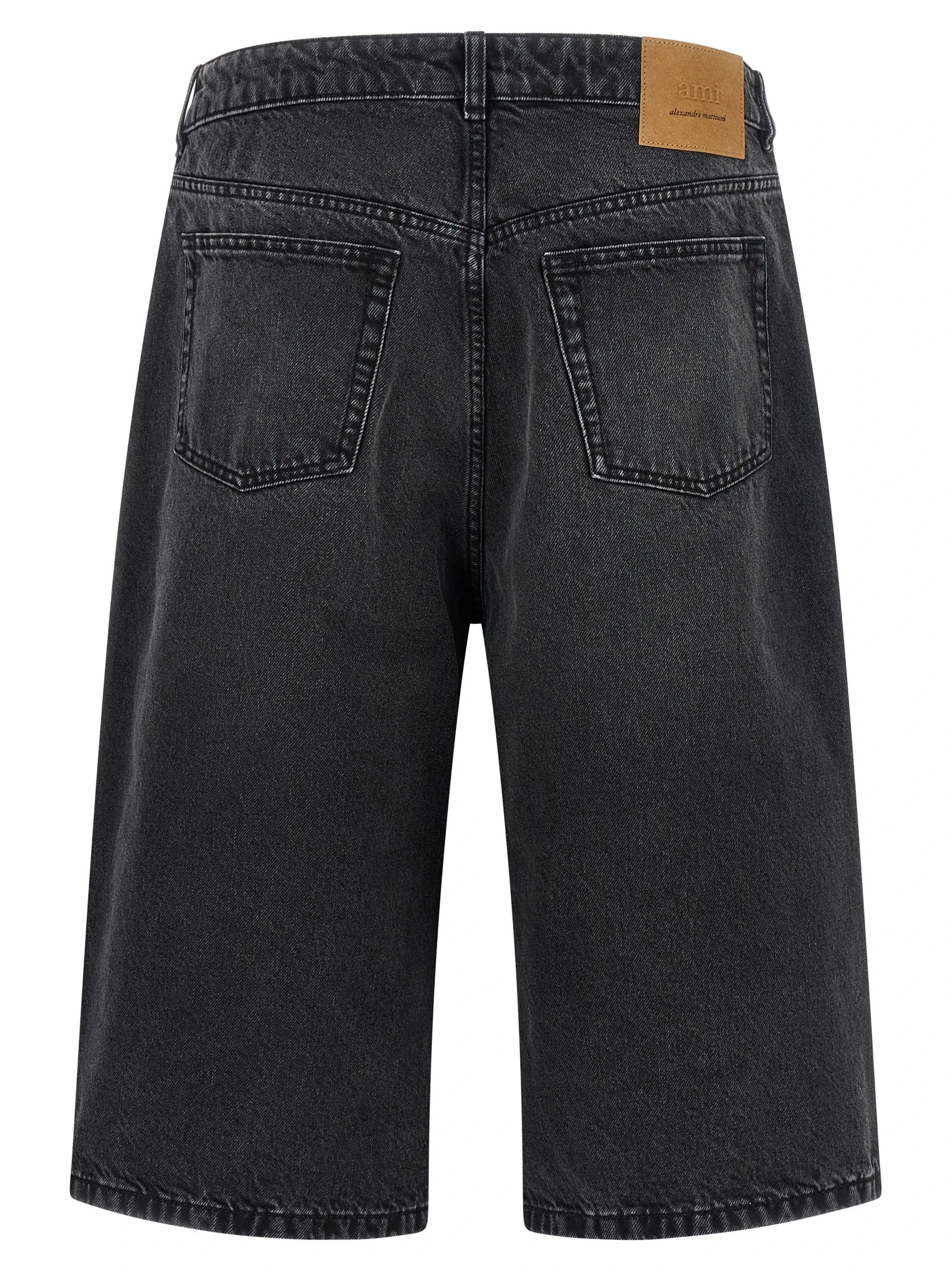 Denim bermuda shorts