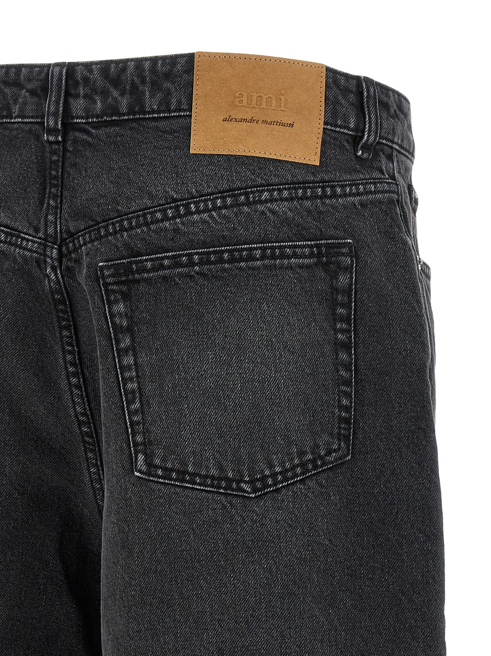 Denim bermuda shorts