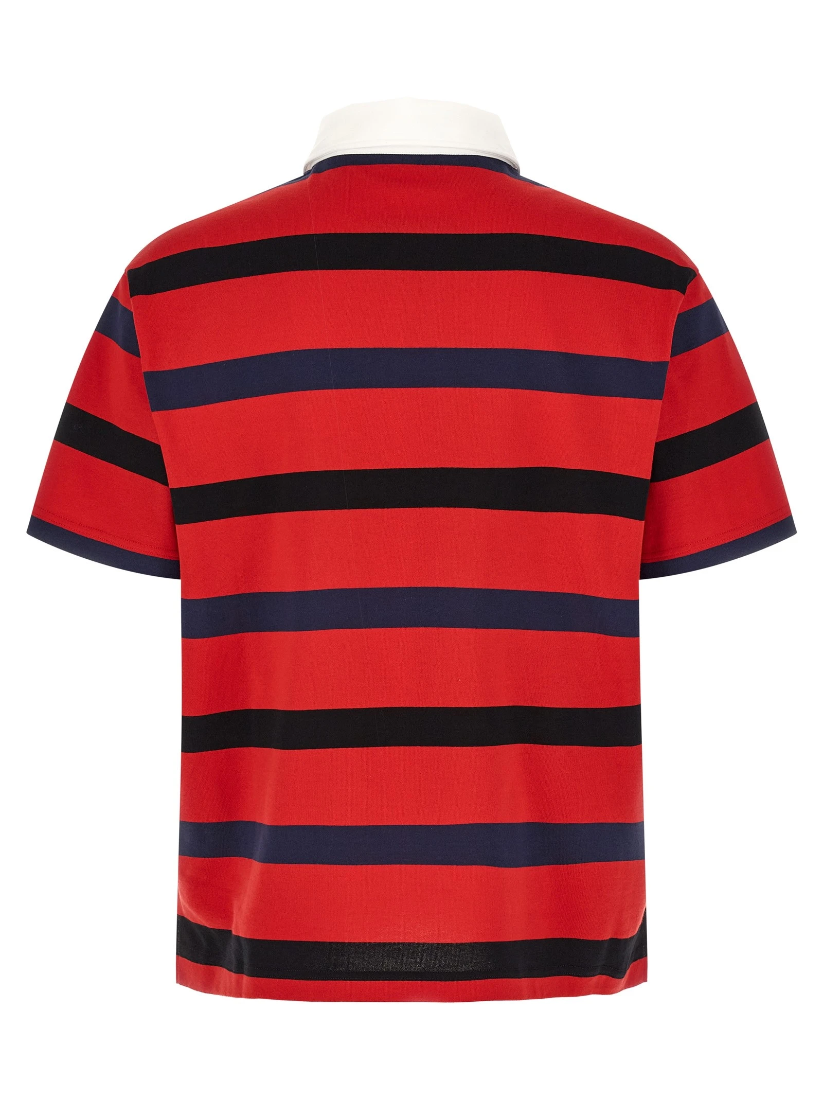 Striped polo shirt