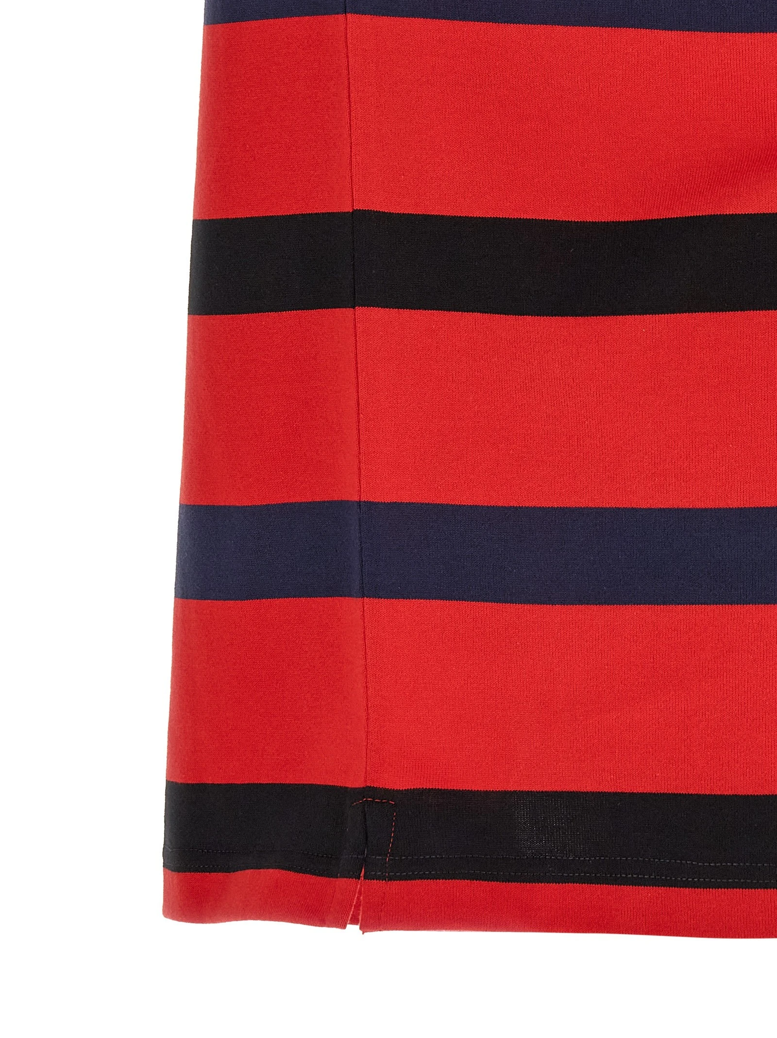 Striped polo shirt