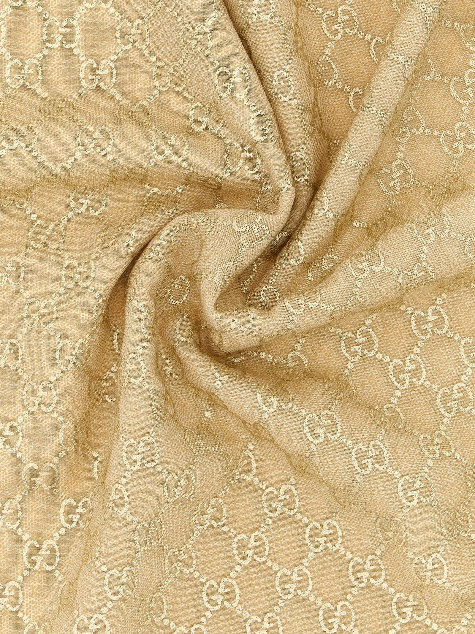GG lamé shawl