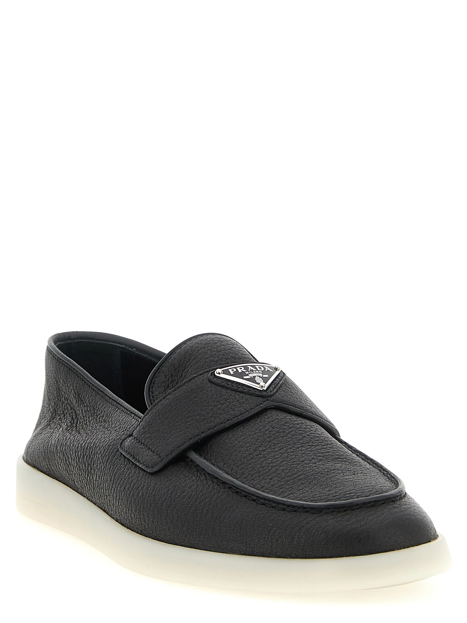 Deer skin loafers