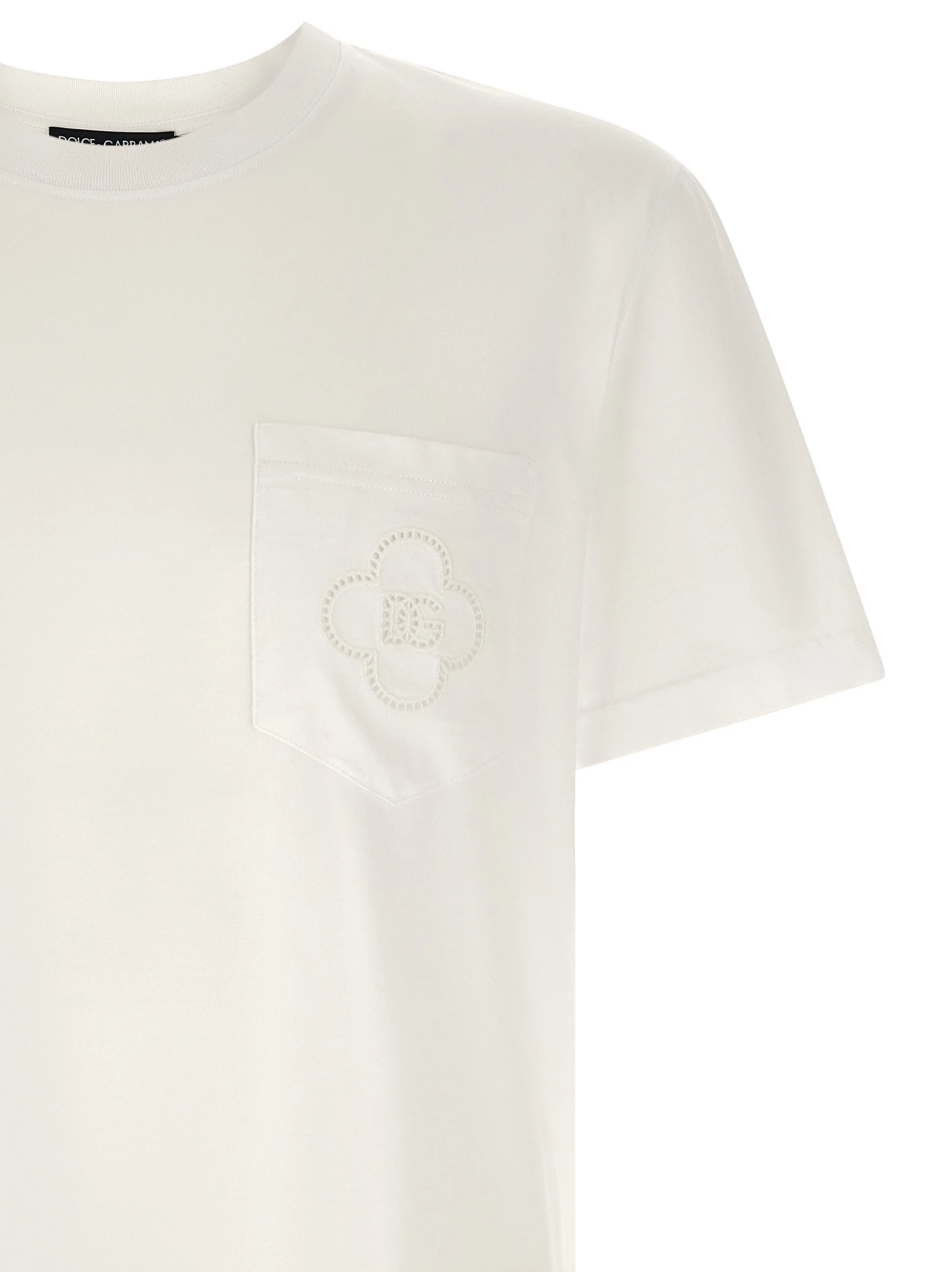 Openwork logo t-shirt