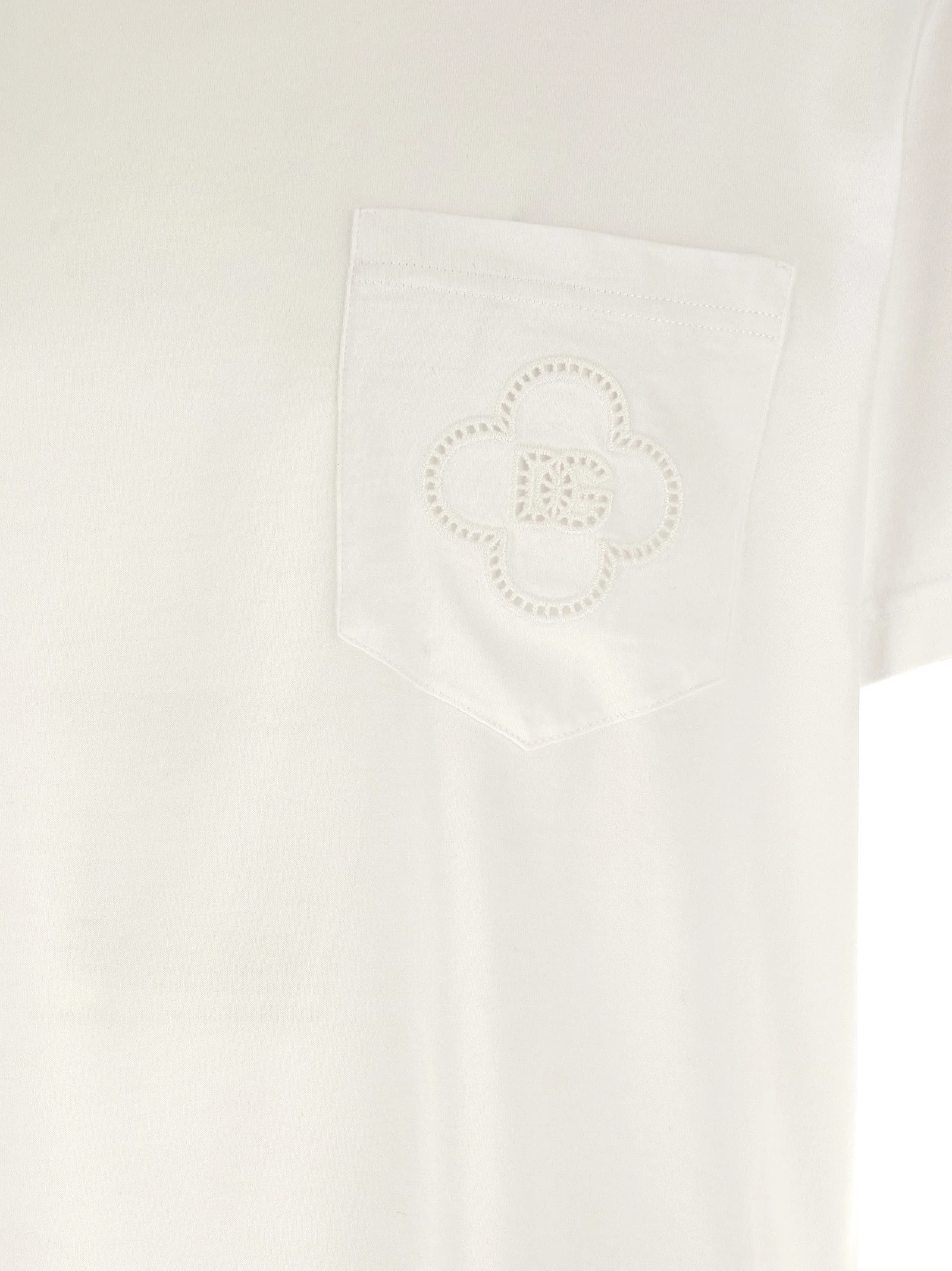 Openwork logo t-shirt