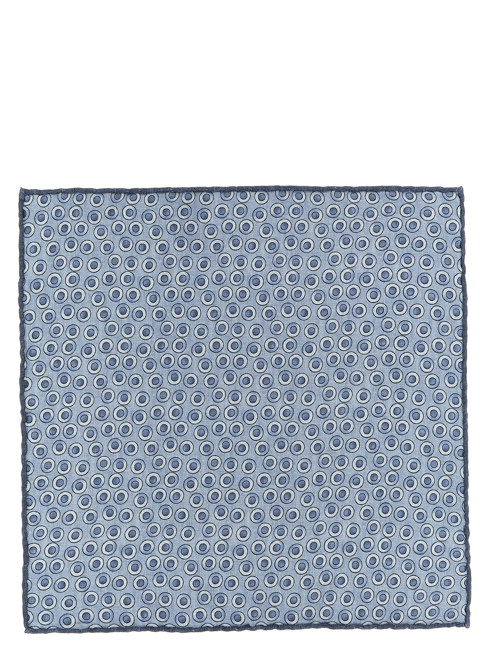 Polka dot pocket clutch bag