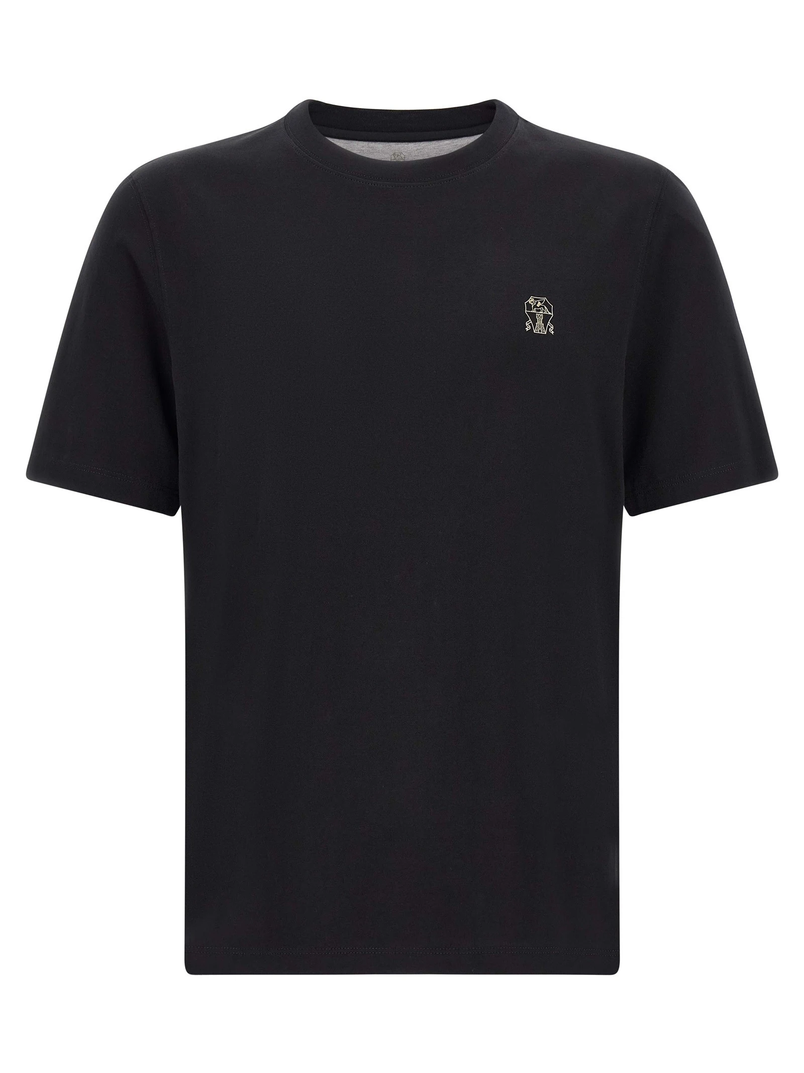 Logo embroidery t-shirt