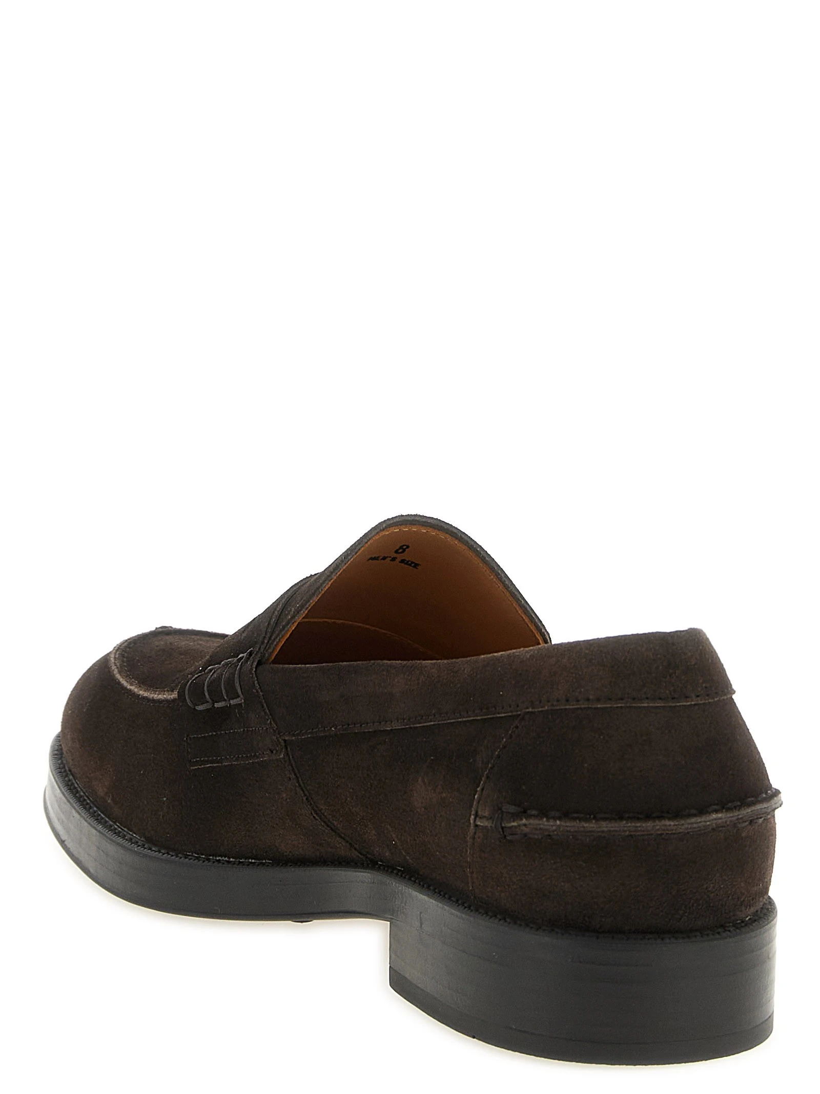 Suede loafers