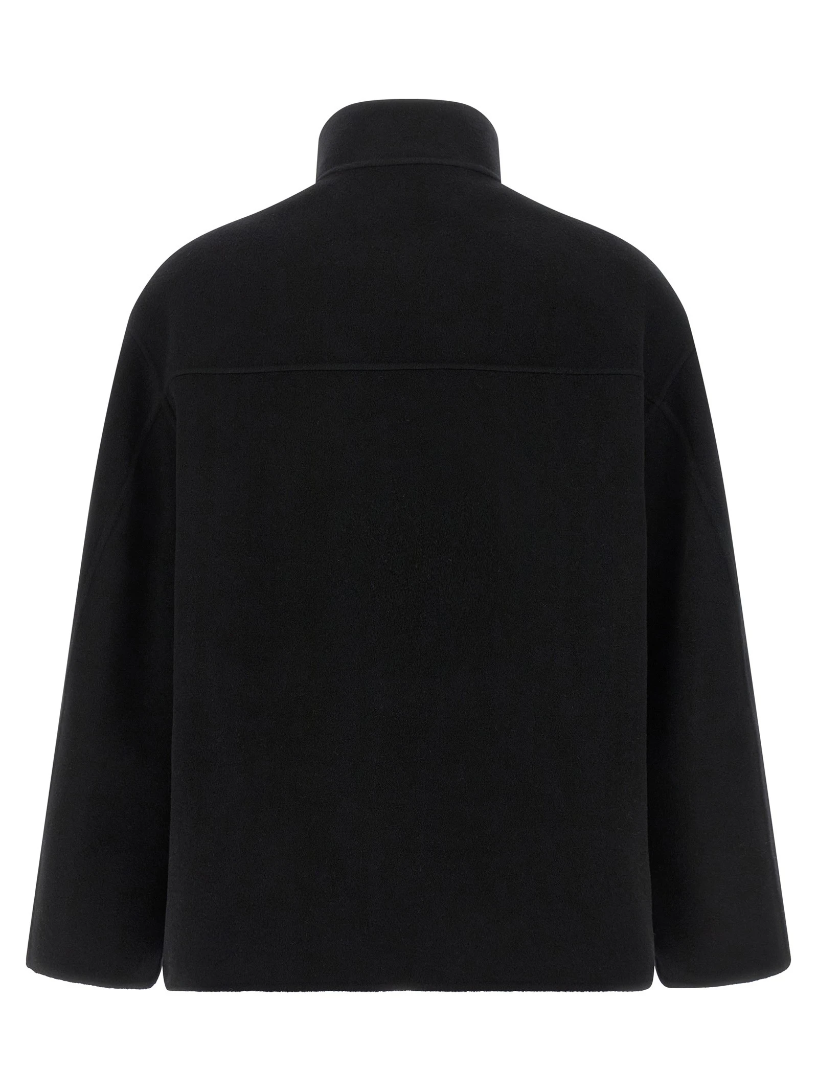 Double wool coat