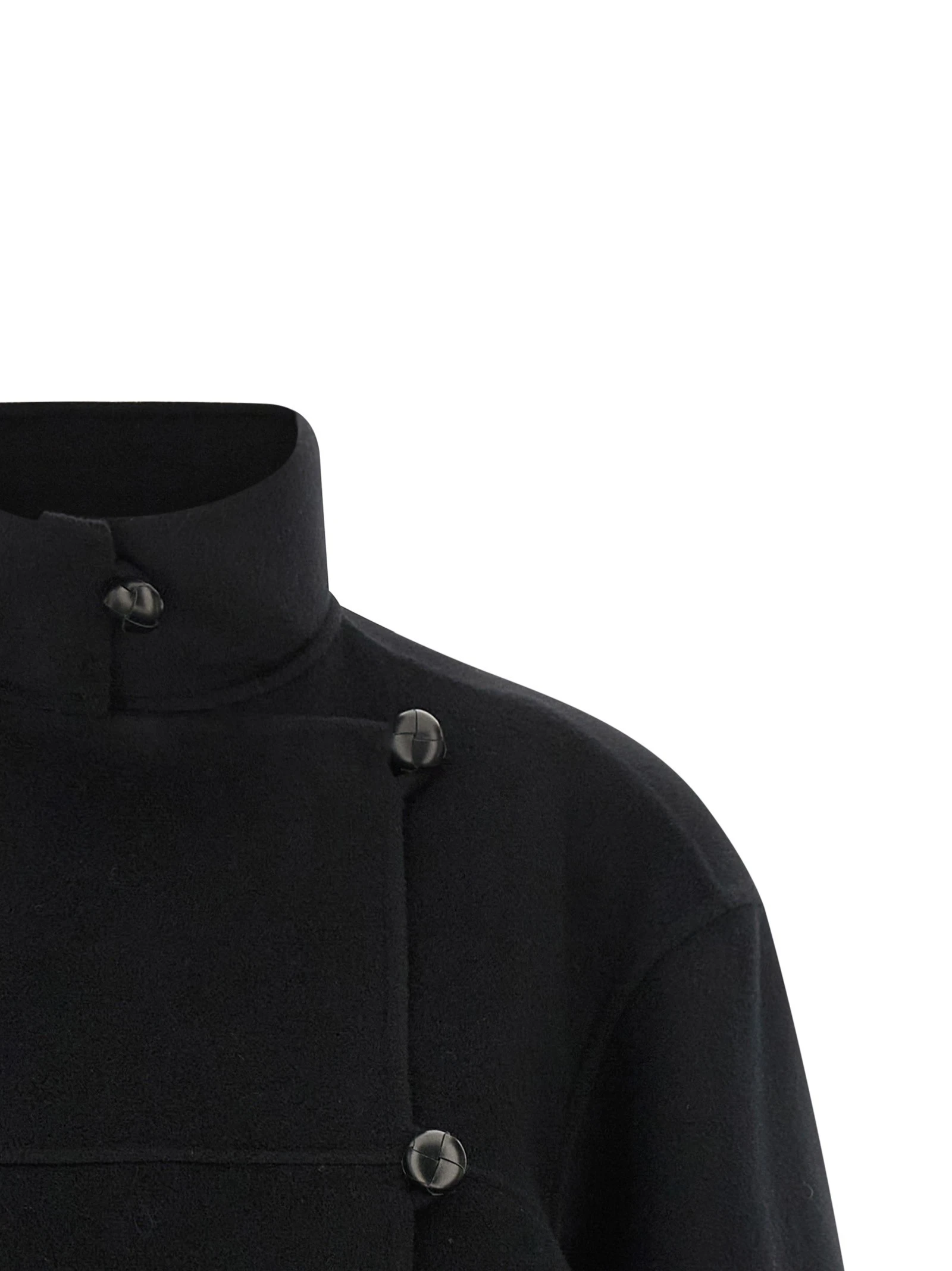 Double wool coat
