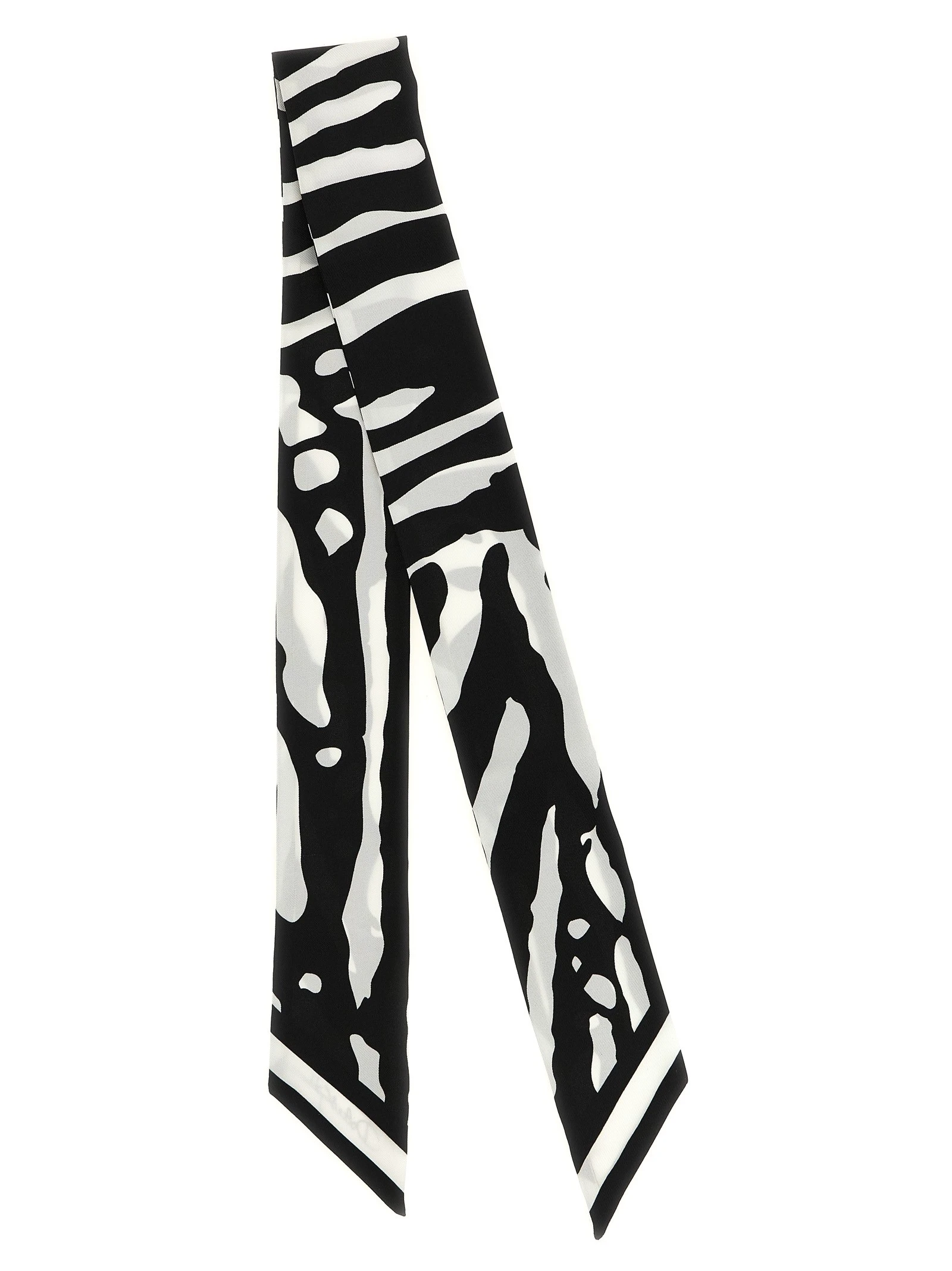 Zebra print scarf