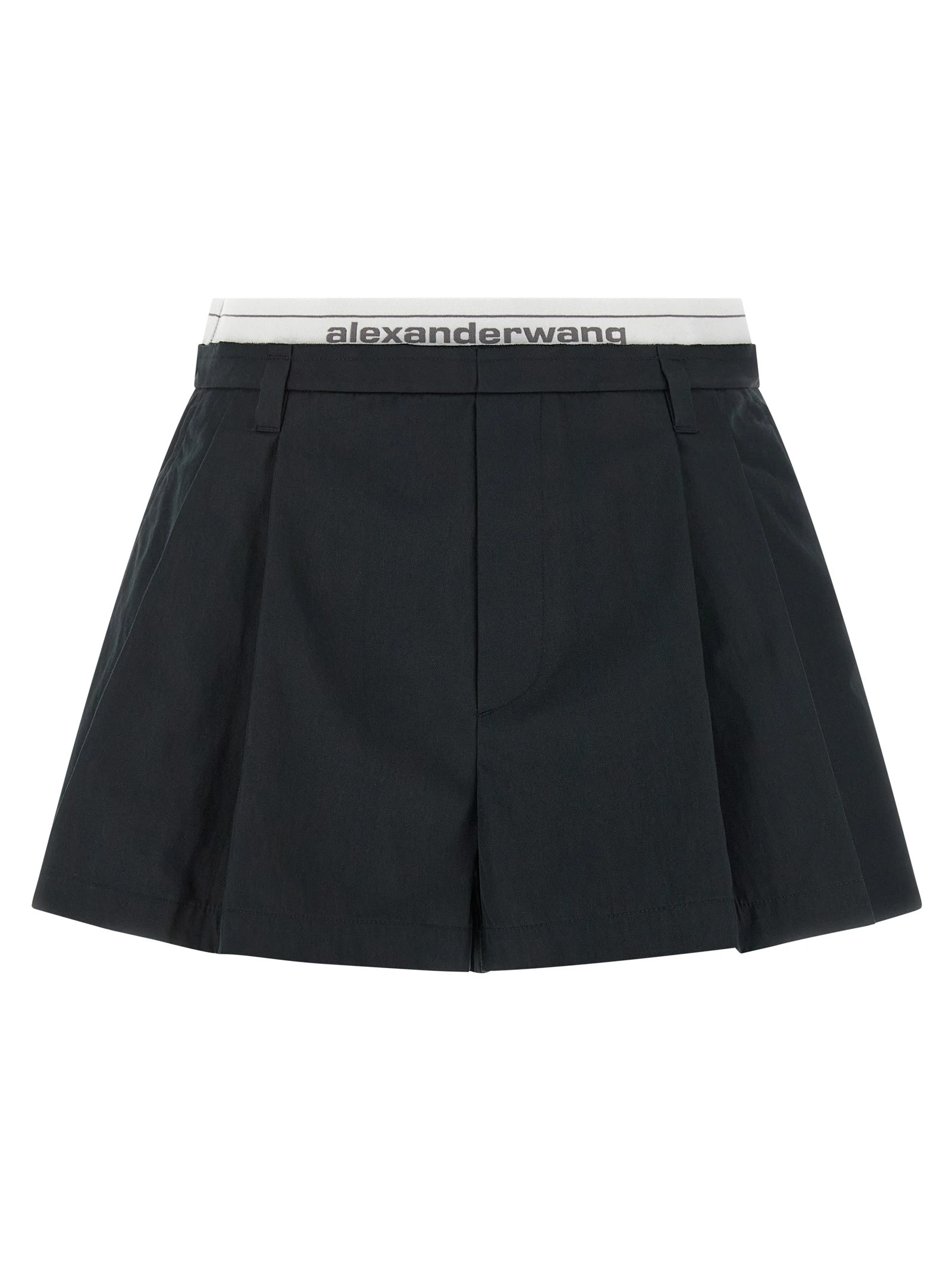 Logo band shorts