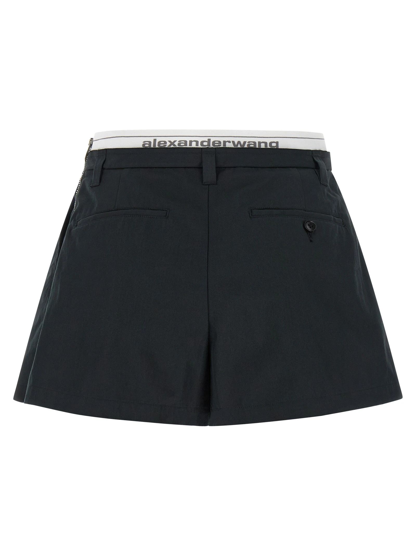 Logo band shorts