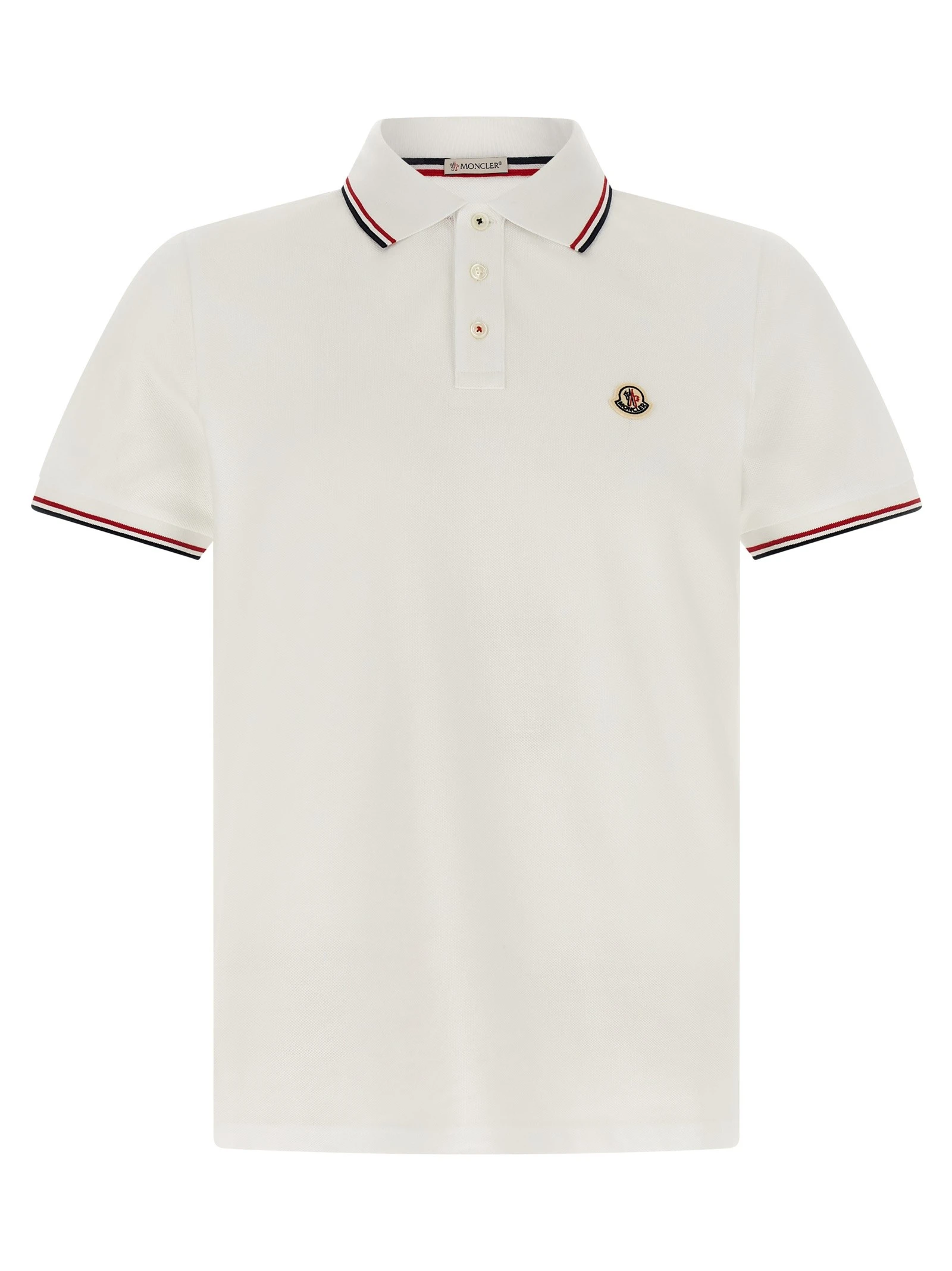 Cotton Polo Shirt with Logo patch