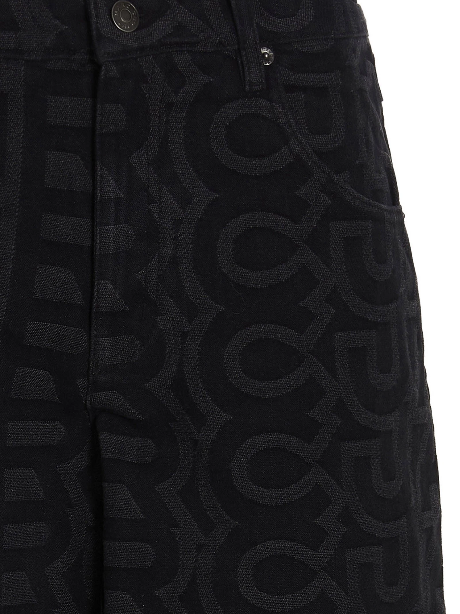 'Monogram' jeans