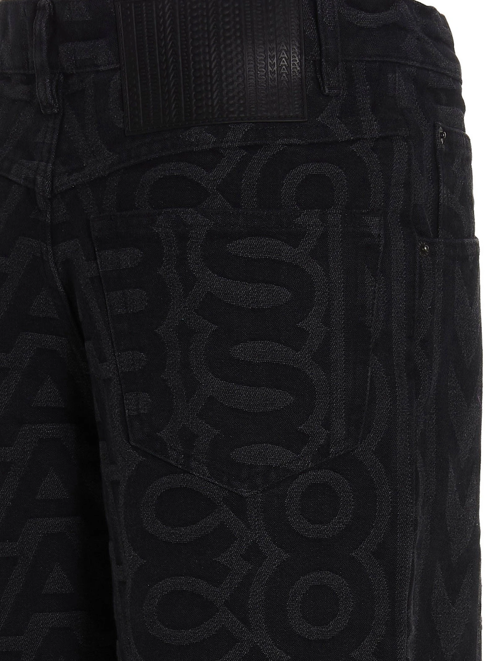 'Monogram' jeans