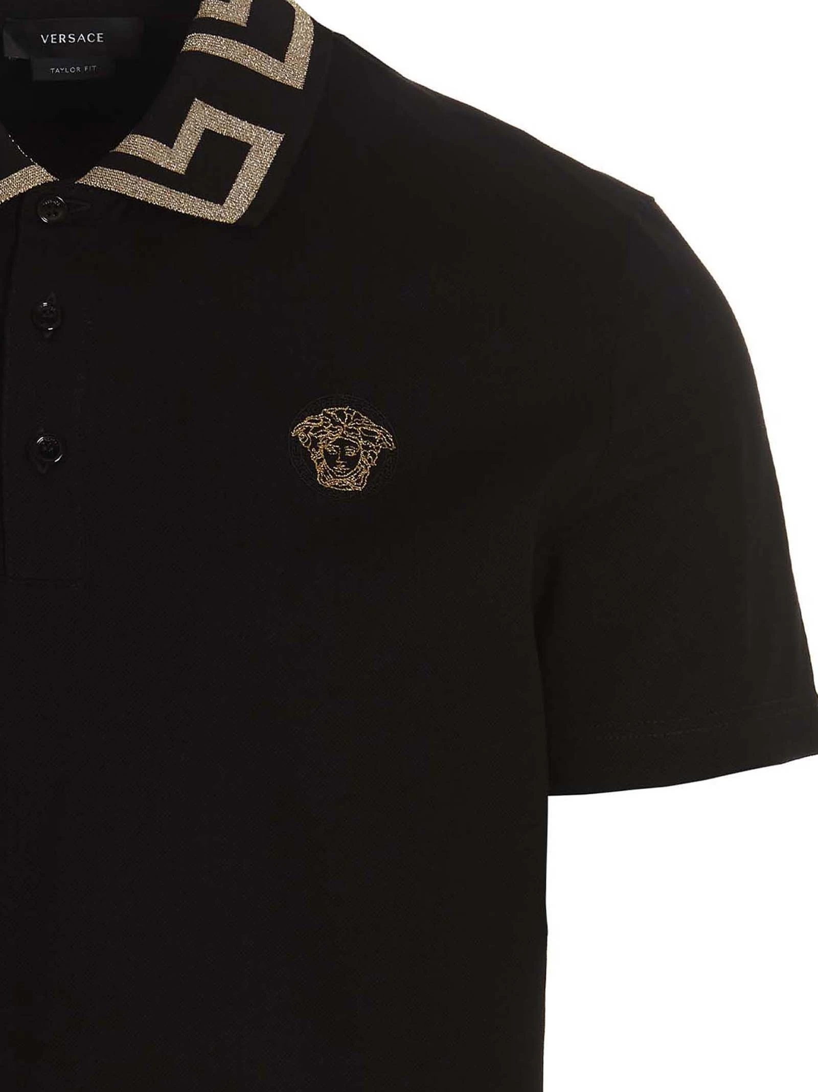 'Greca' polo shirt