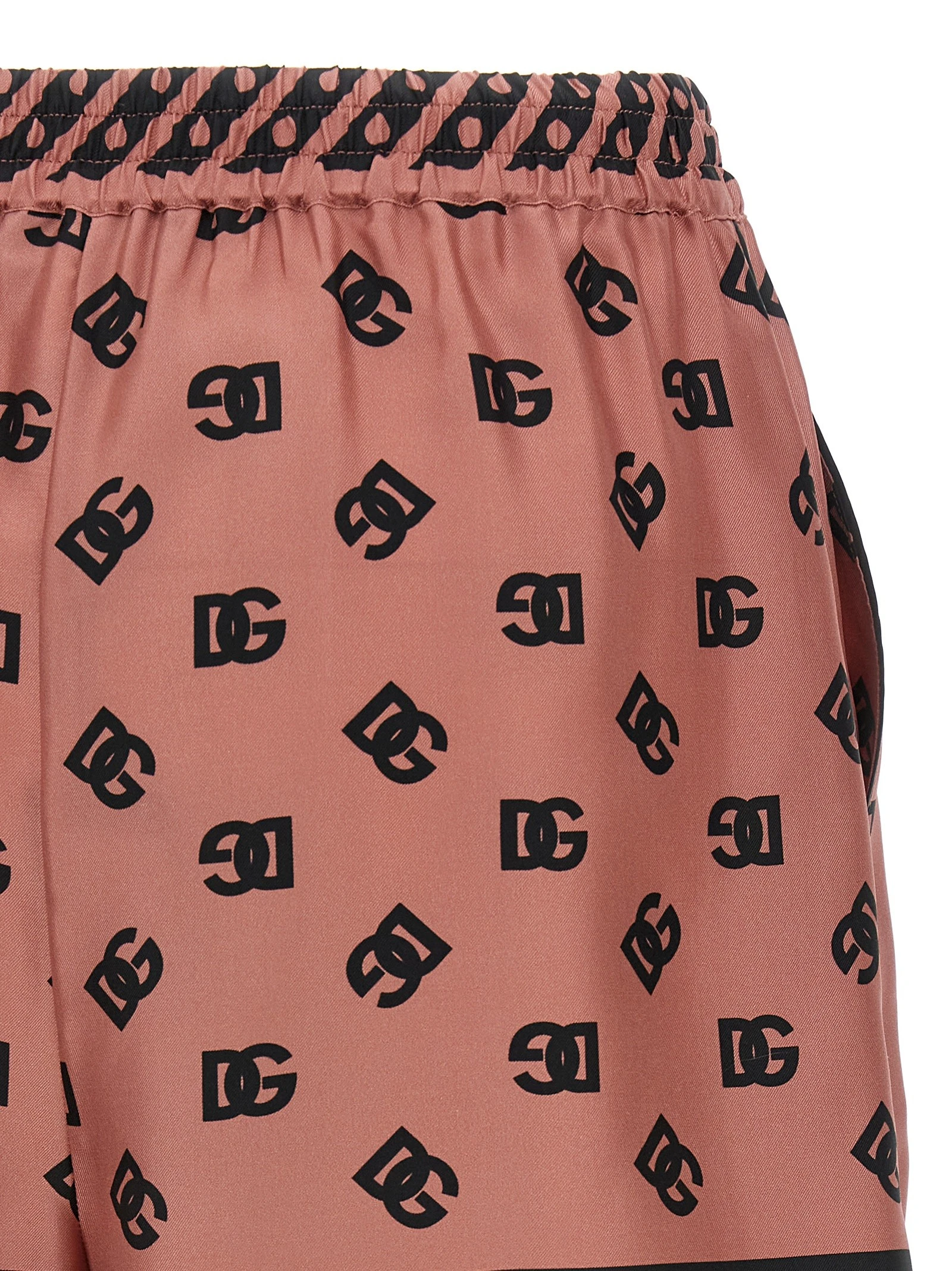 Silk bermuda shorts