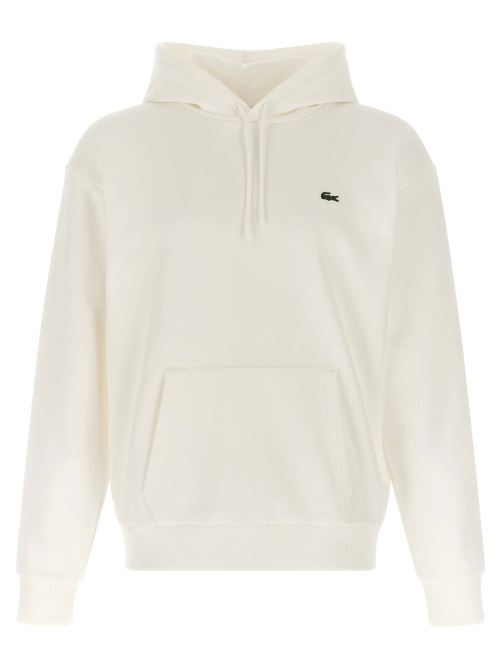 Logo patch hoodie