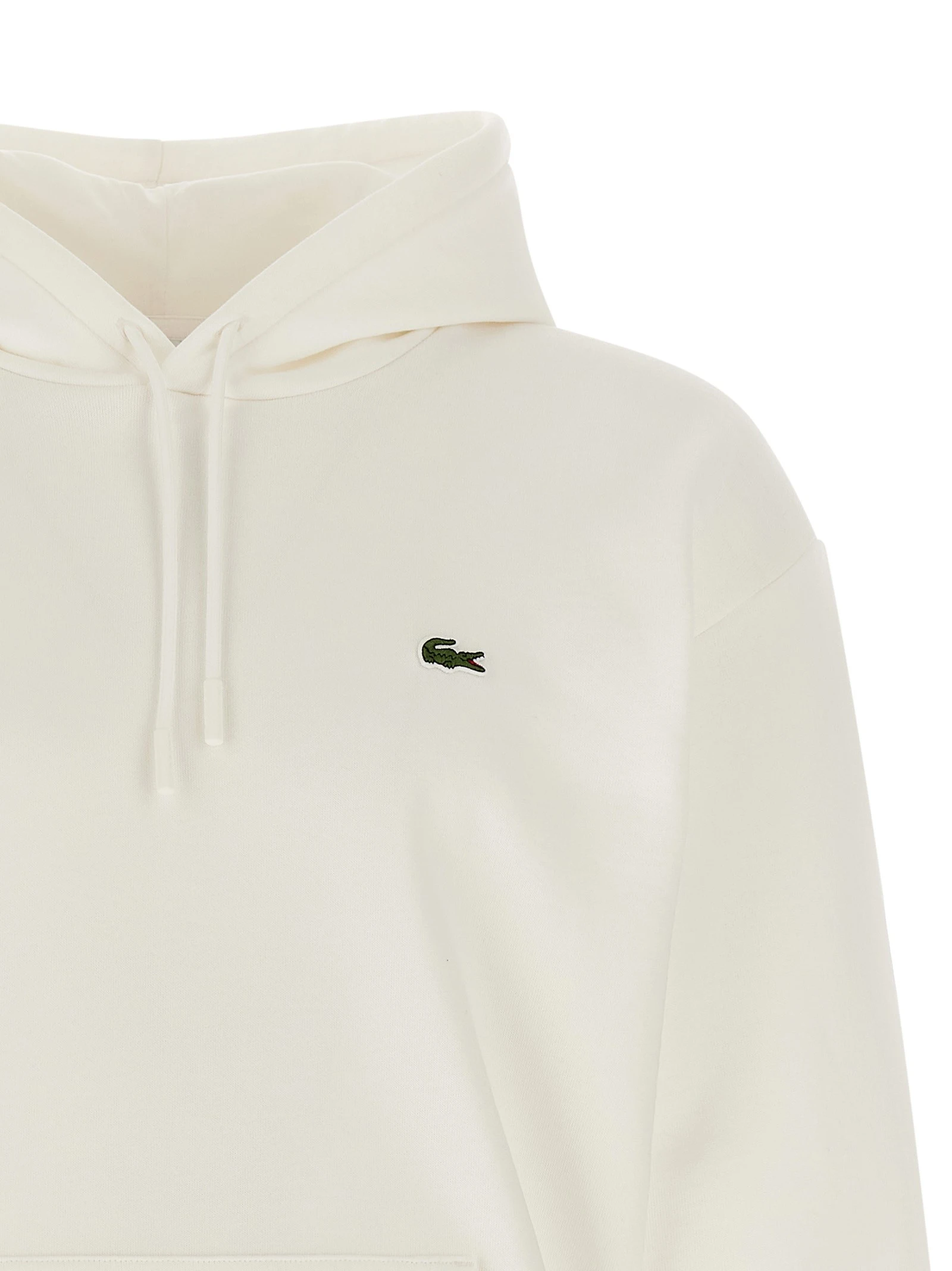 Logo patch hoodie