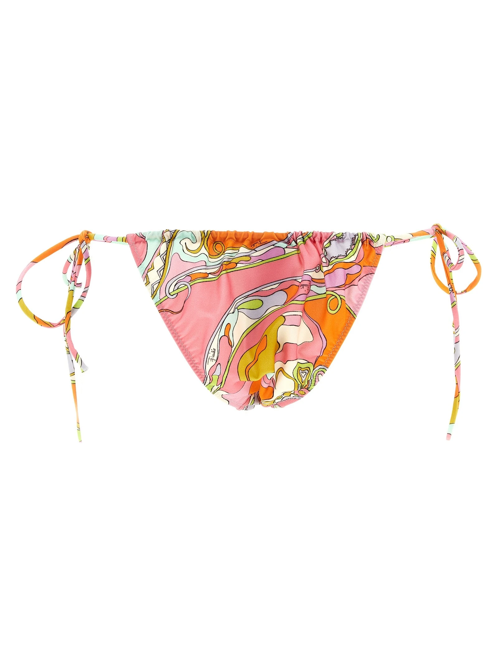 'Orchidee' print bikini briefs