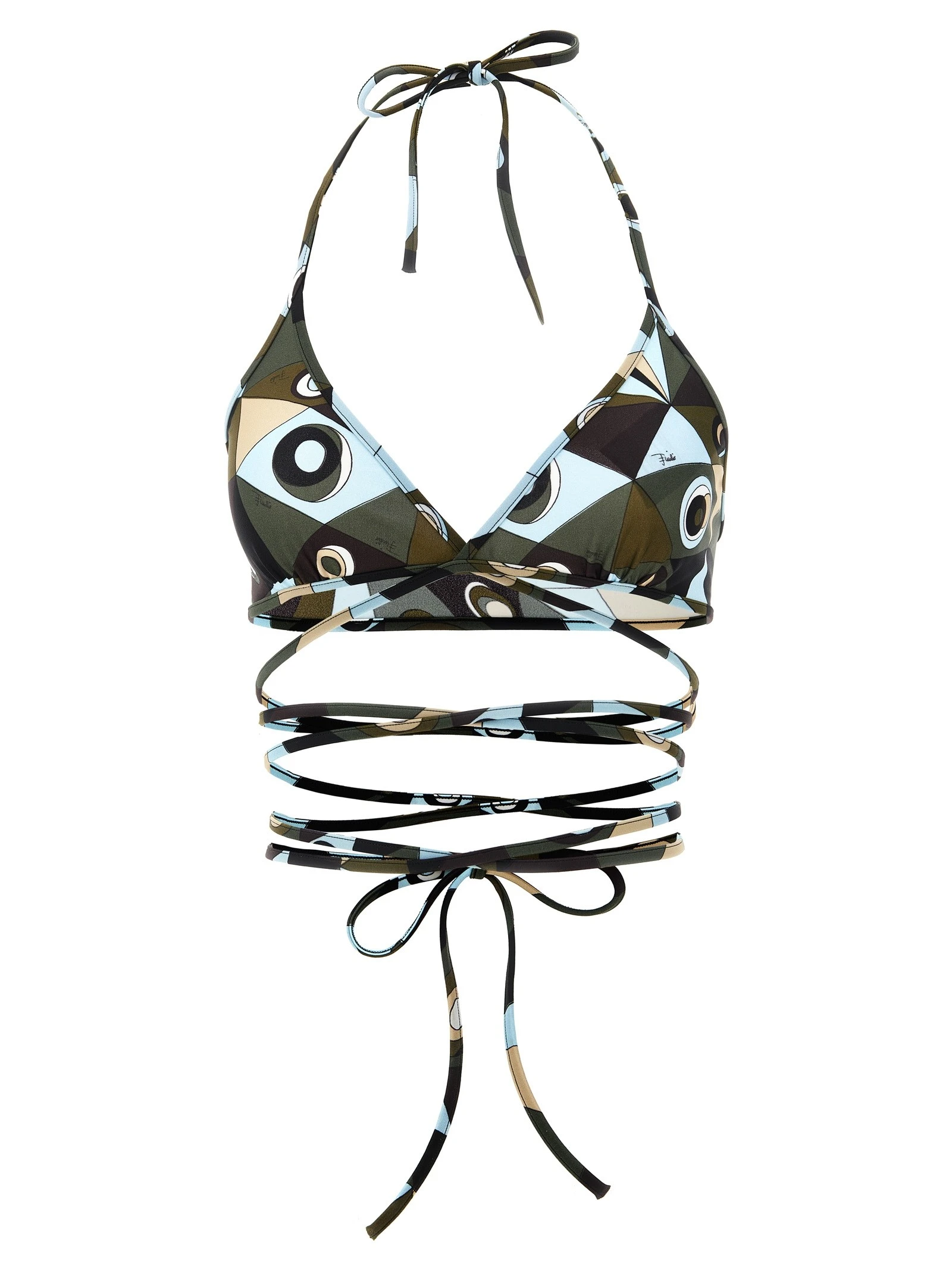 Triangle bikini top