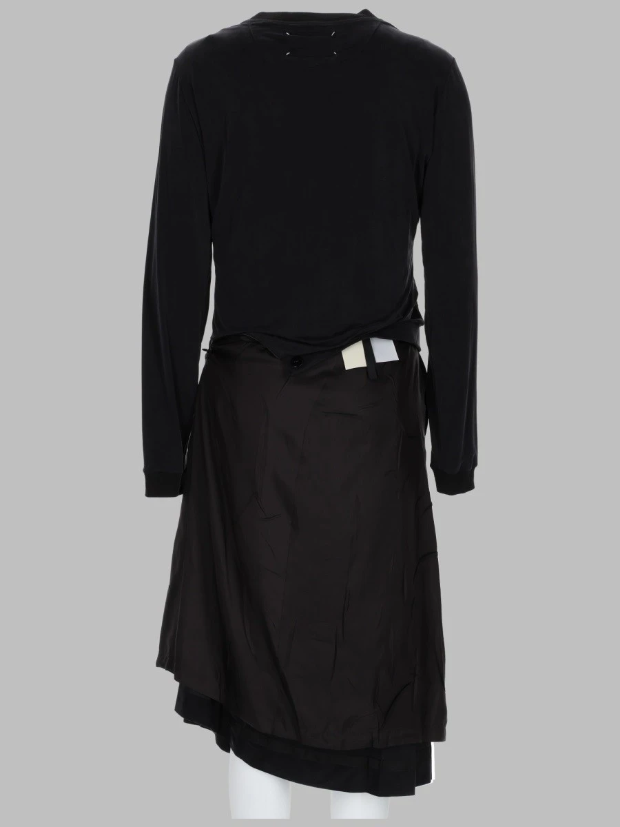 ABITO MIDI CON DRAPPEGGIO