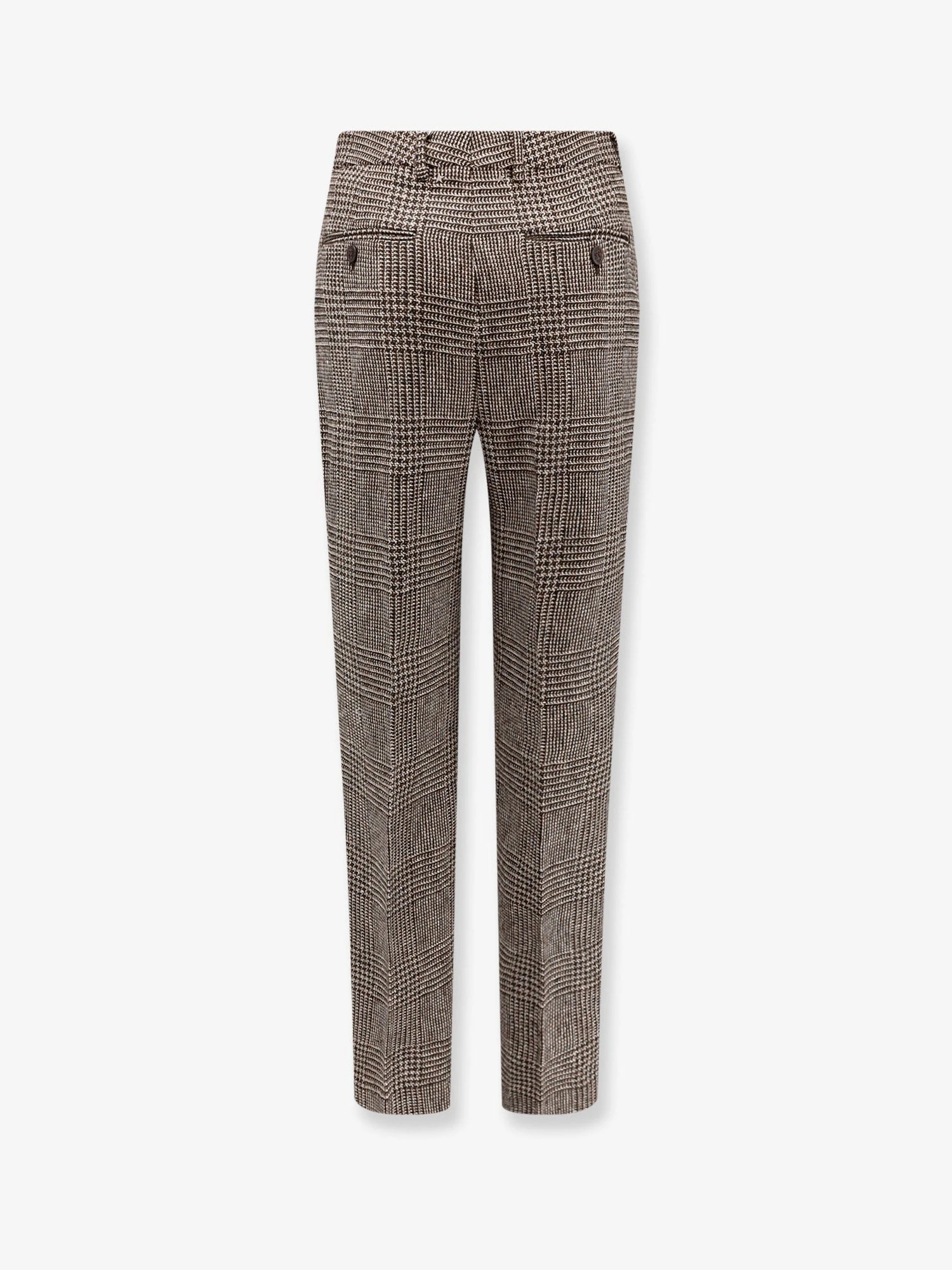 Relax staright prince of wales trouser