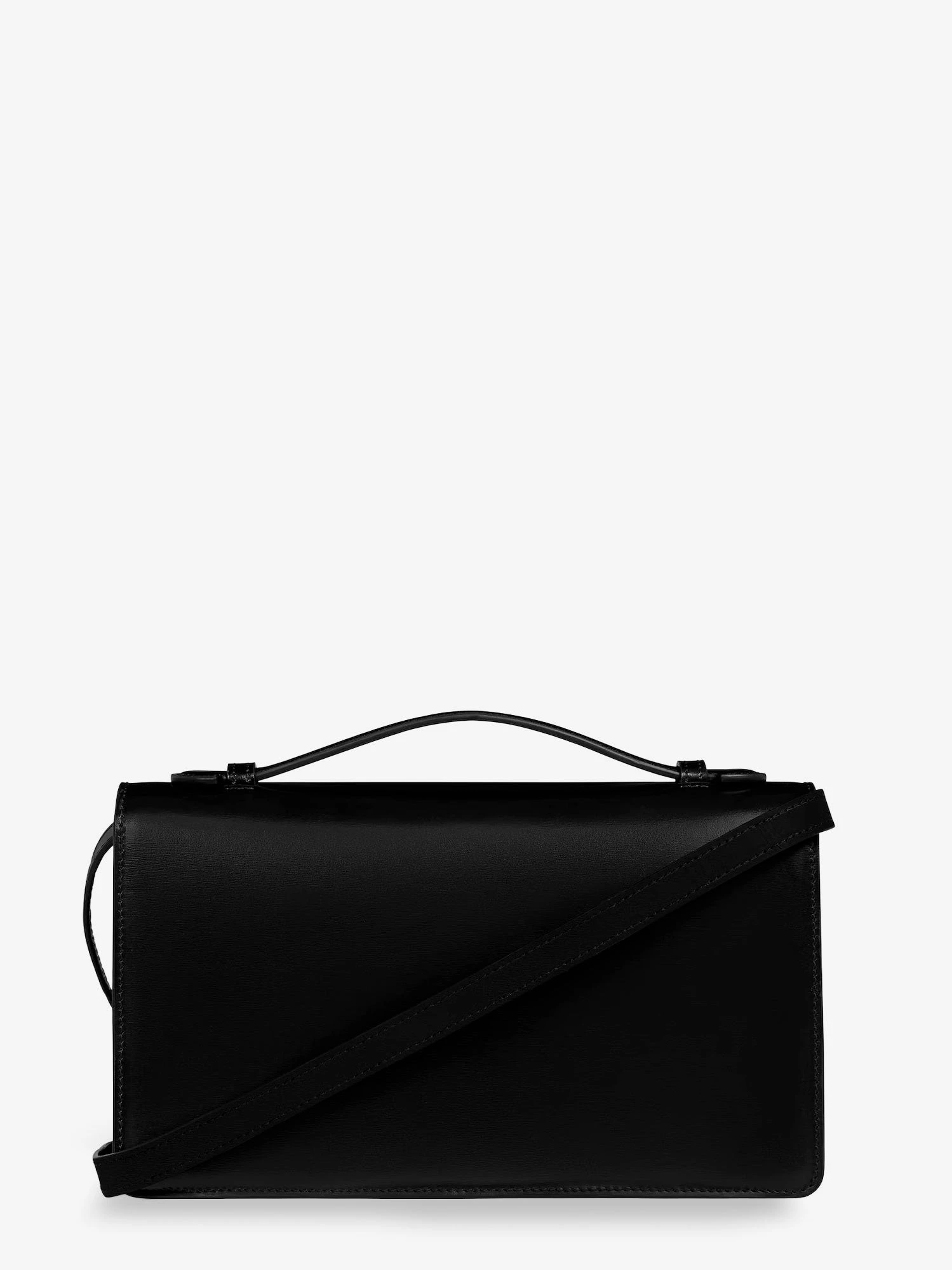 Triomphe leather crossbody bag
